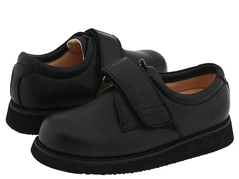 Mt. Emey 502 - Extra-Depth Men's Dress & Casual Strap Shoes in Black - Size 10.5 X-Wide - Perfect for Office, Business Meetings & Formal Occasions