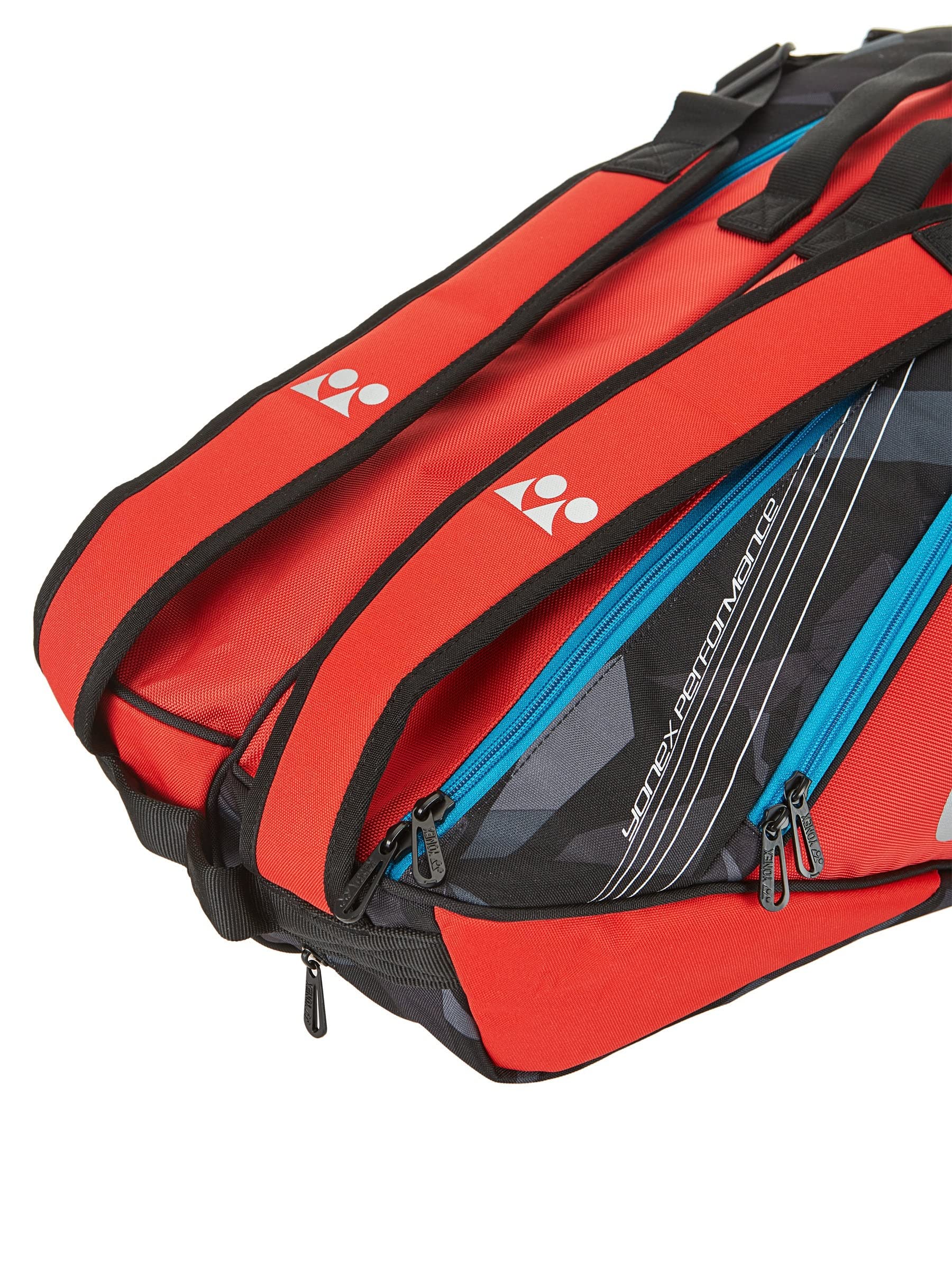YONEX Pro Tennis & Badminton Racket Bag 92226 (Tango Red) - 6 Pack | Durable Sports Equipment for Tennis & Badminton Players | Perfect for Training, Matches & Travel