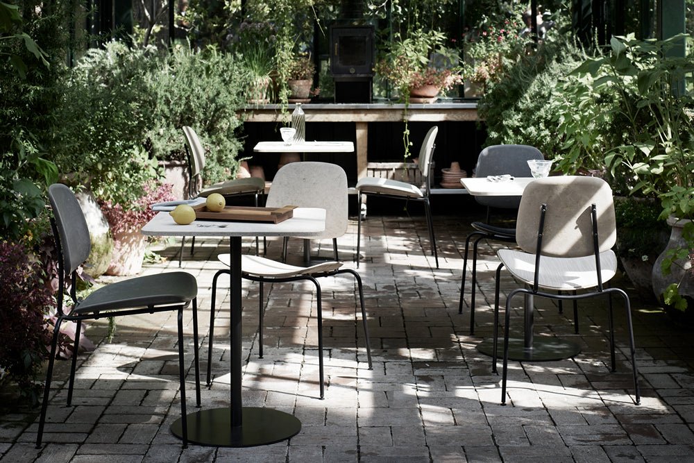 Mater Modern Compound Dining Chair - Sturdy & Stylish for Kitchen, Dining Room & Outdoor Entertaining