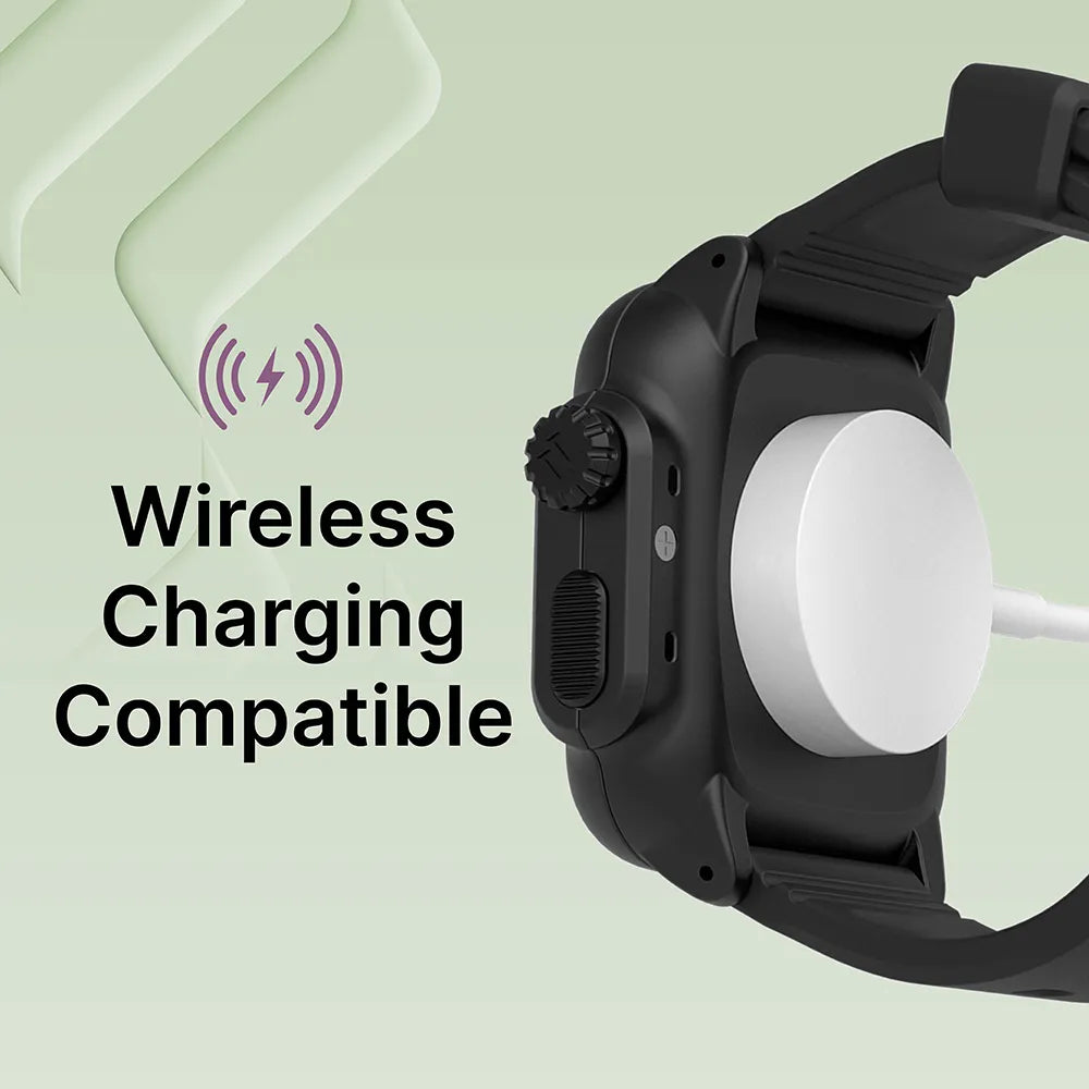 42mm 100M Waterproof Case with Band for Apple Watch Series 3/2 - Durable Protection for Swimming, Surfing & Outdoor Activities