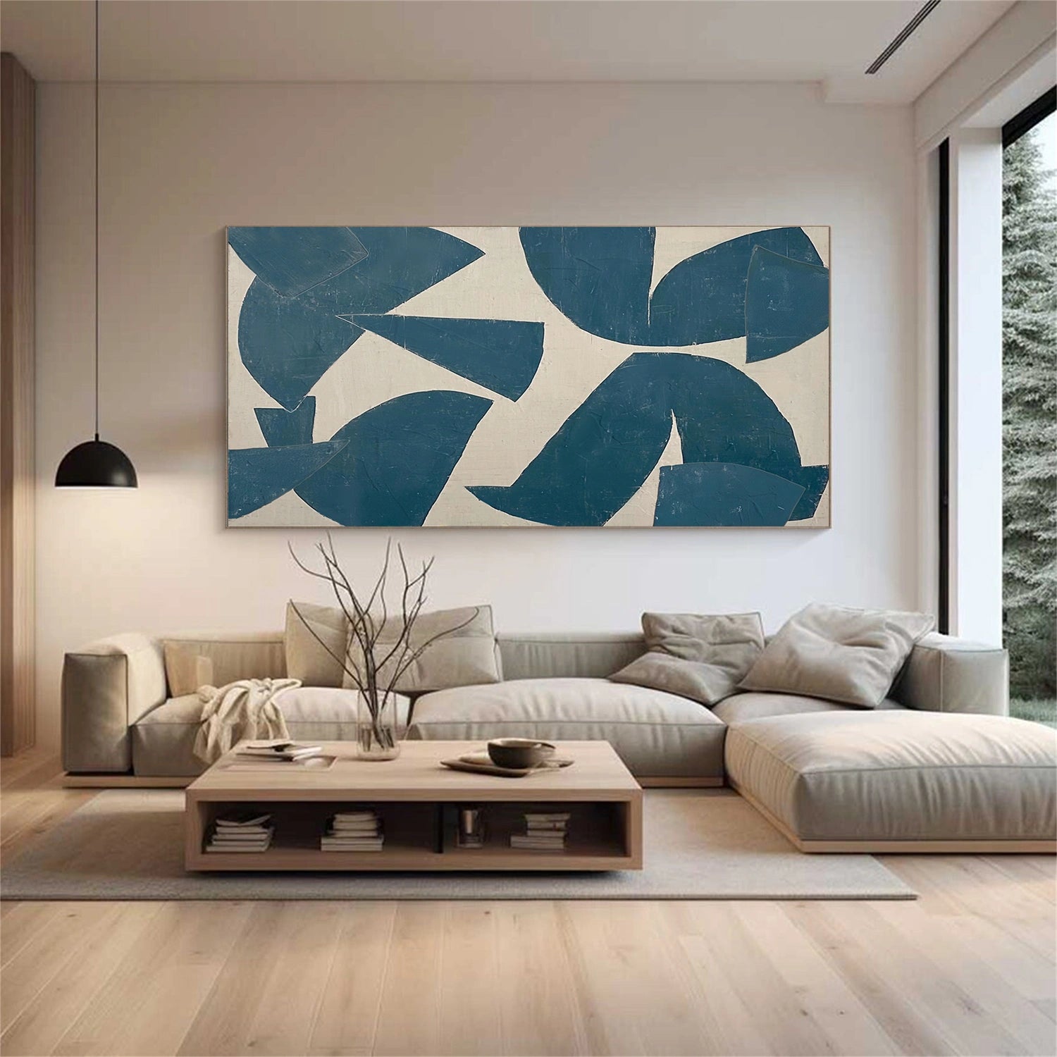 Abstract Painting #AB 449 - Modern Wall Art for Home & Office Decor - Perfect for Living Room, Bedroom or Office Spaces