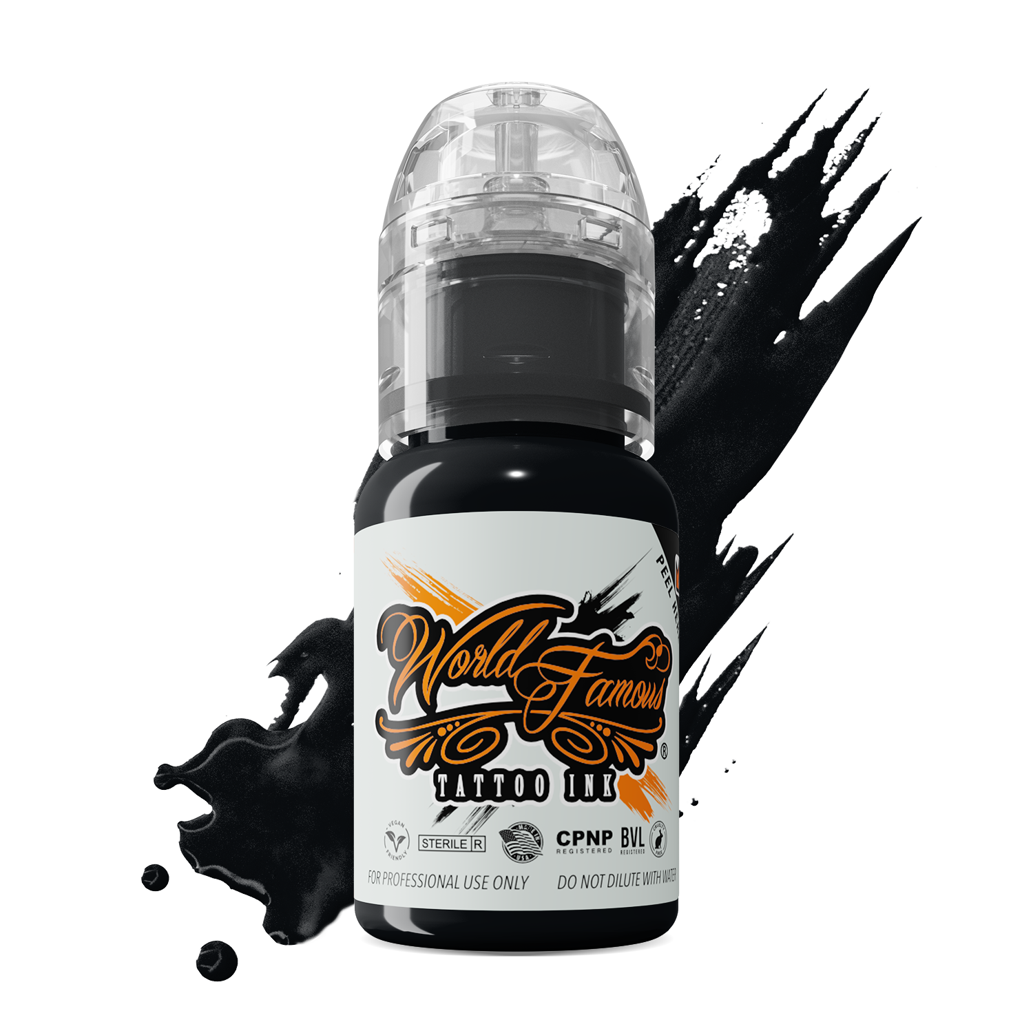 Blackout Tattoo Ink - World Famous Professional Tattoo Ink Set - Choose Your Size (1oz/4oz/8oz) - Perfect for Tattoo Artists & Body Art Enthusiasts