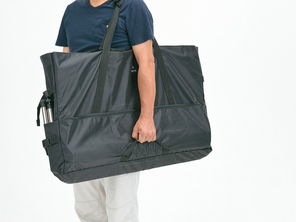 Snow Peak Gear Tote M BG-016 - Premium Outdoor Storage Bag for Camping, Hiking & Travel - Durable Water-Resistant Carryall with Multiple Pockets - Perfect for Gear Organization & Adventure Trips