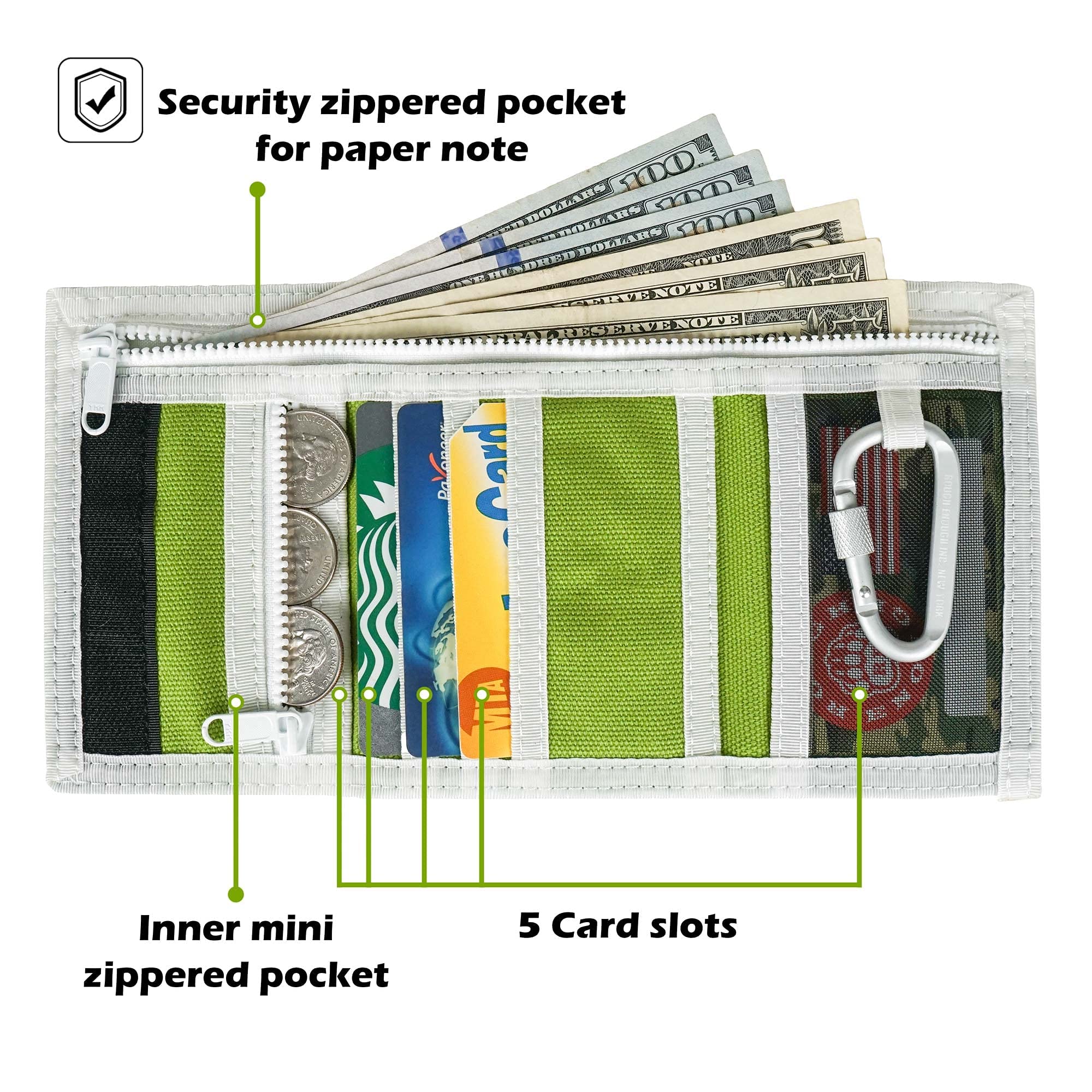 Durable Canvas Kids Wallet for Boys with Lanyard - Boys' Travel Wallet for Coins, Cash & Cards - Perfect for School, Travel & Everyday Use