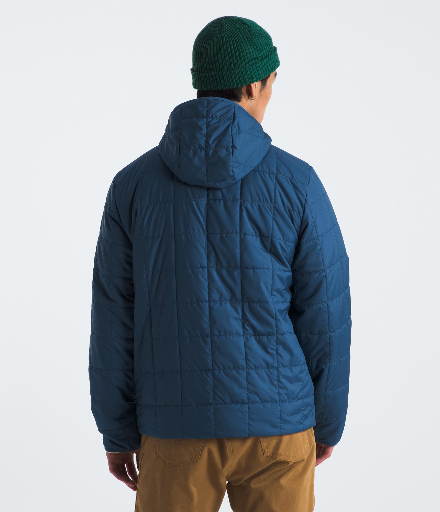 THE NORTH FACE Men's Insulated Hoodie Jacket - Waterproof Winter Coat for Hiking, Camping & Outdoor Activities