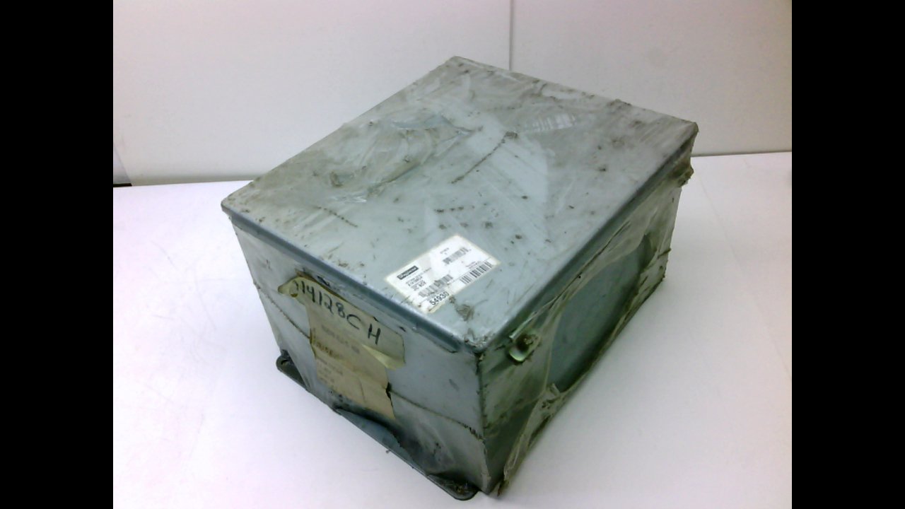 Hoffman A14128CH-54930 Junction Box - Weatherproof Electrical Enclosure for Outdoor & Industrial Use - JIC Box for Wiring & Cable Management
