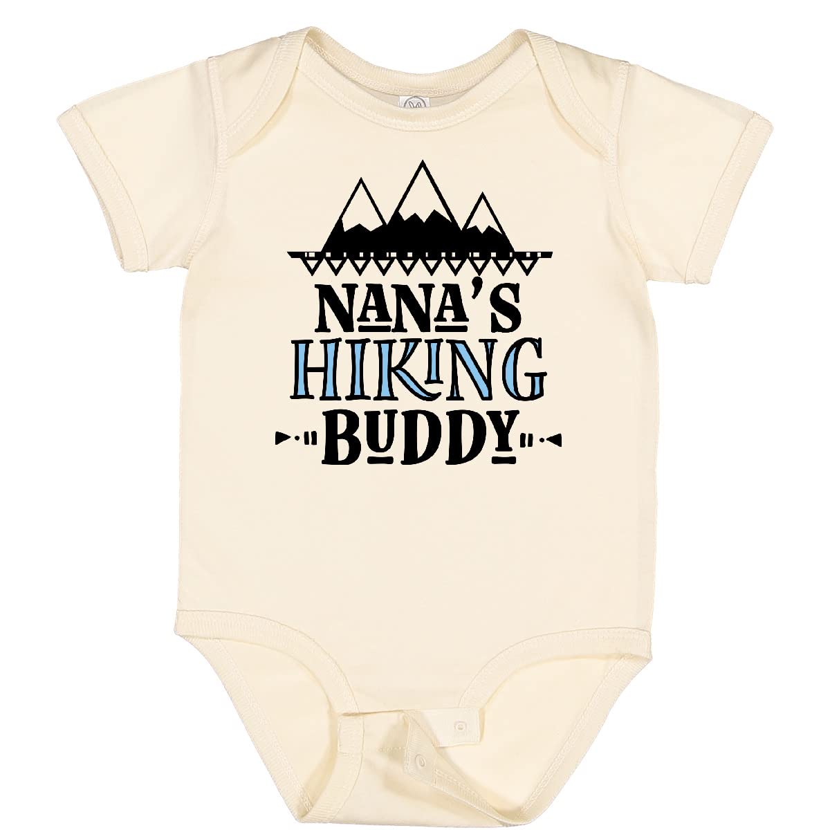 Inktastic Nana Hiking Buddy Hiker Baby Bodysuit - Cute Hiking-Themed Onesie for Infants & Toddlers - Perfect for Outdoor Adventures, Family Hikes & Nature Lovers