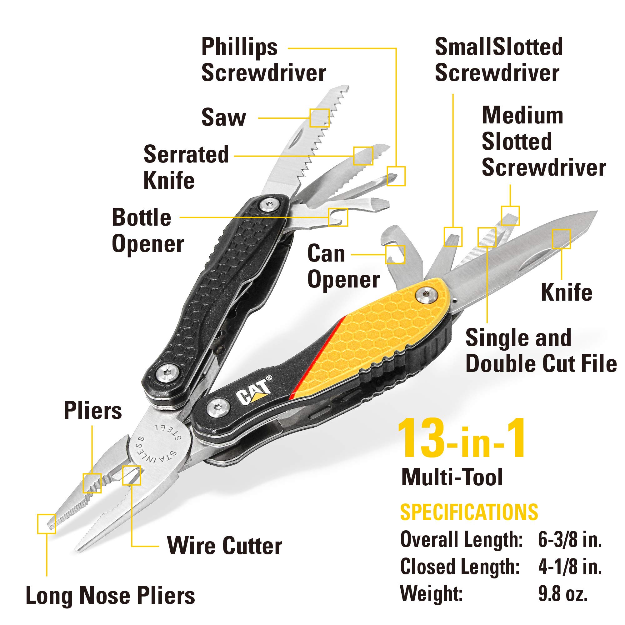 Powerbuilt, Cat, Kilimanjaro & Vaughn 240126 - Premium Automotive Tools for Professional Mechanics & DIY Enthusiasts - Perfect for Garage Repairs, Auto Maintenance & Home Projects