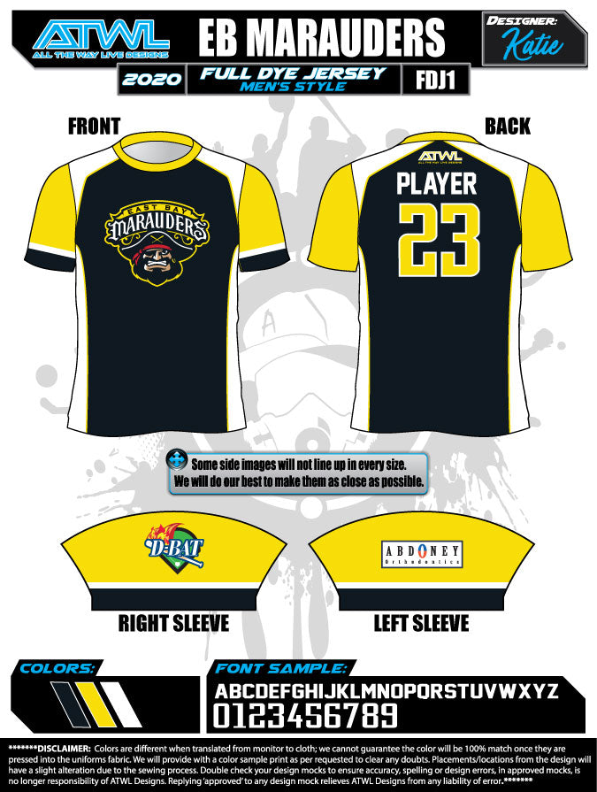 East Bay Spring 2020 Baseball Jerseys - Custom Team Uniforms for Youth & Adult Baseball Leagues - Perfect for Games, Practices & Tournaments
