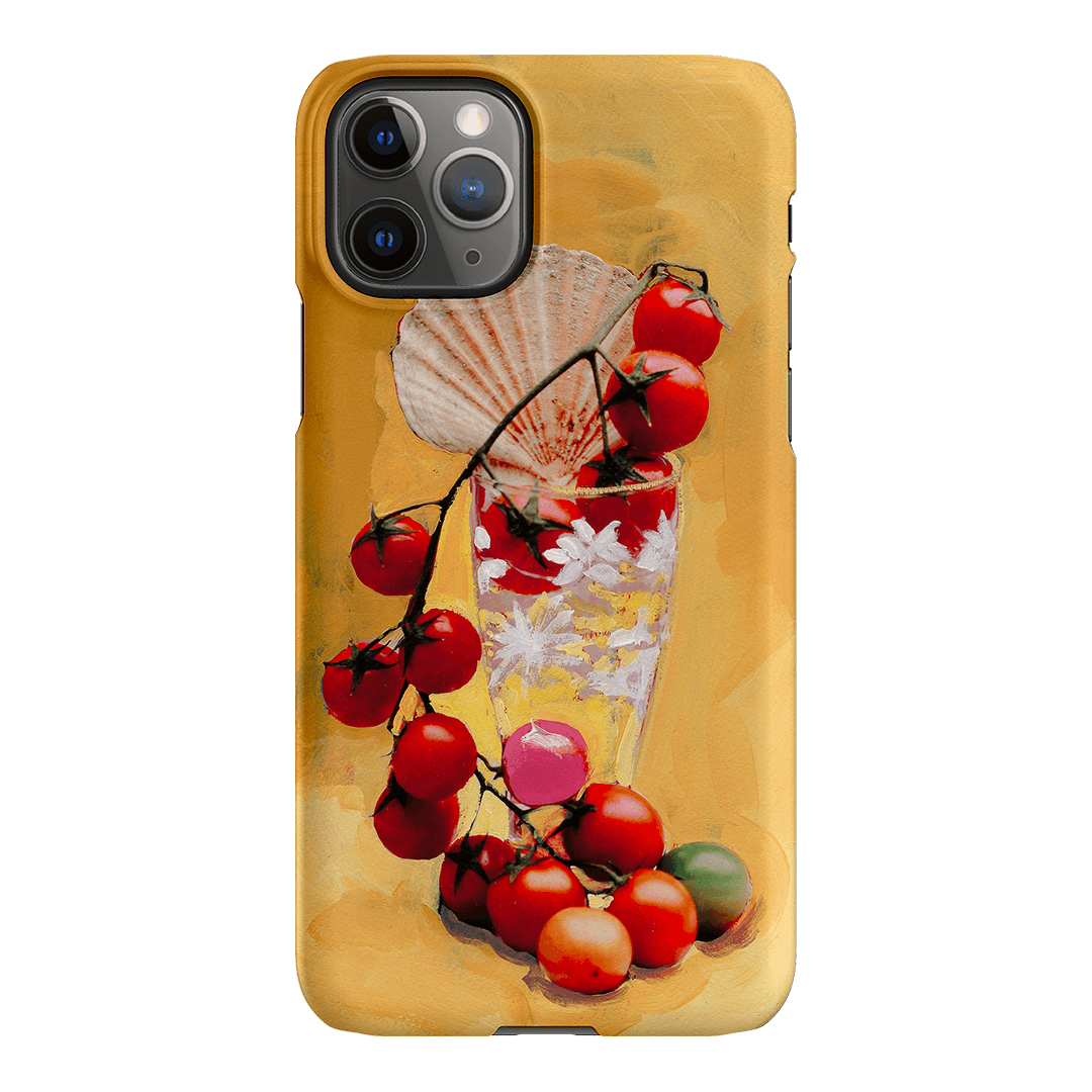 Premium Cherry Tomatoes Pattern Phone Case - Cute & Durable Protective Cover for iPhone & Samsung - Perfect for Gardening Enthusiasts & Food Lovers