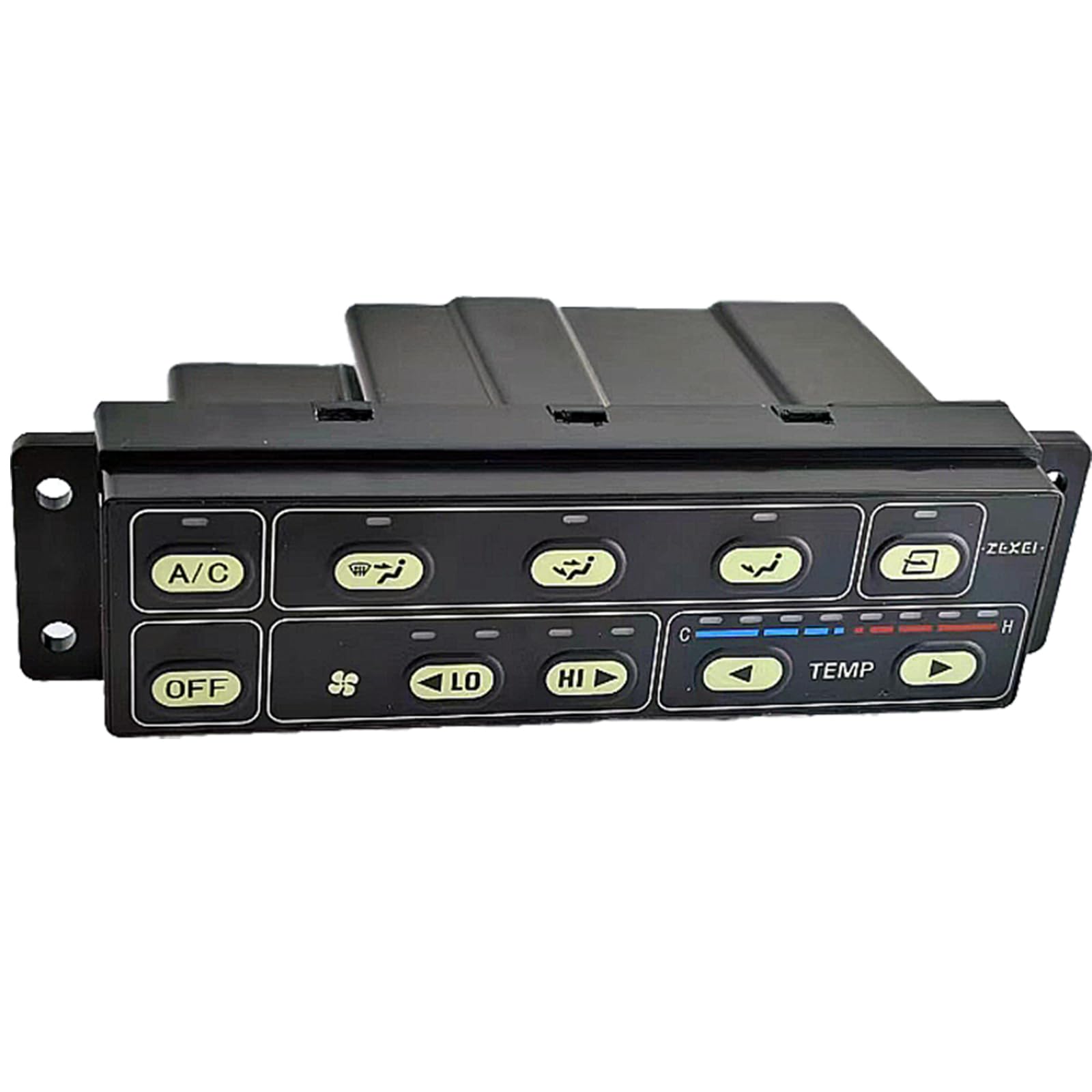 Komatsu Excavator Air Conditioner Control Panel 22B-979-1672 - Replacement AC Control Unit for PC75US PC78US-6 PC128US PC128UU PC138US Models - Perfect for Hot Weather Operation & Cabin Comfort