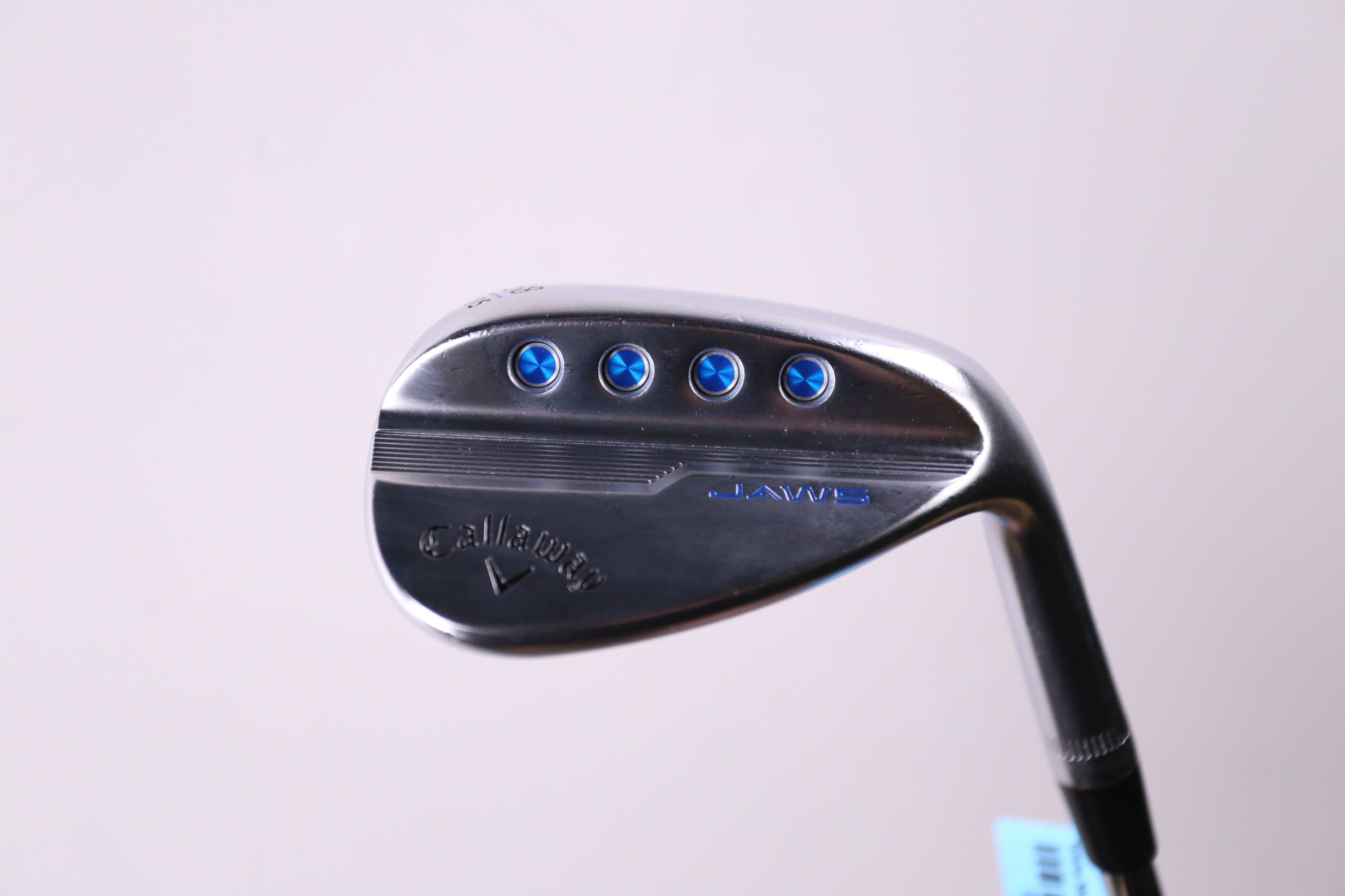 Used Callaway MD5 JAWS Chrome Sand Wedge - Right Handed 58° Stiff Flex Golf Club for Bunker Shots & Short Game Precision