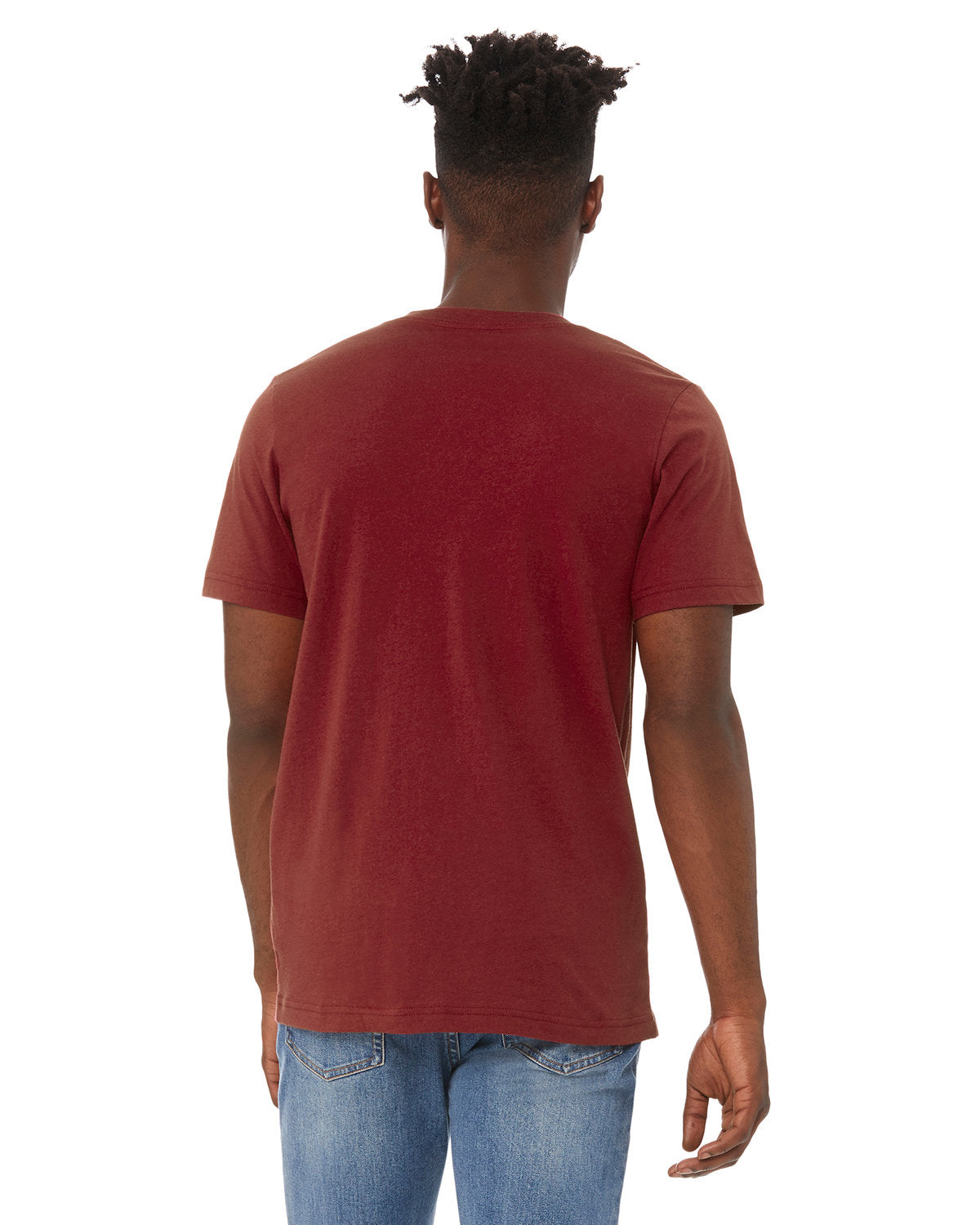Bella + Canvas 3005 Unisex Jersey Short Sleeve V-Neck T-Shirt - Soft Cotton Tee for Men & Women - Perfect for Casual Wear, Gym, and Everyday Outfits