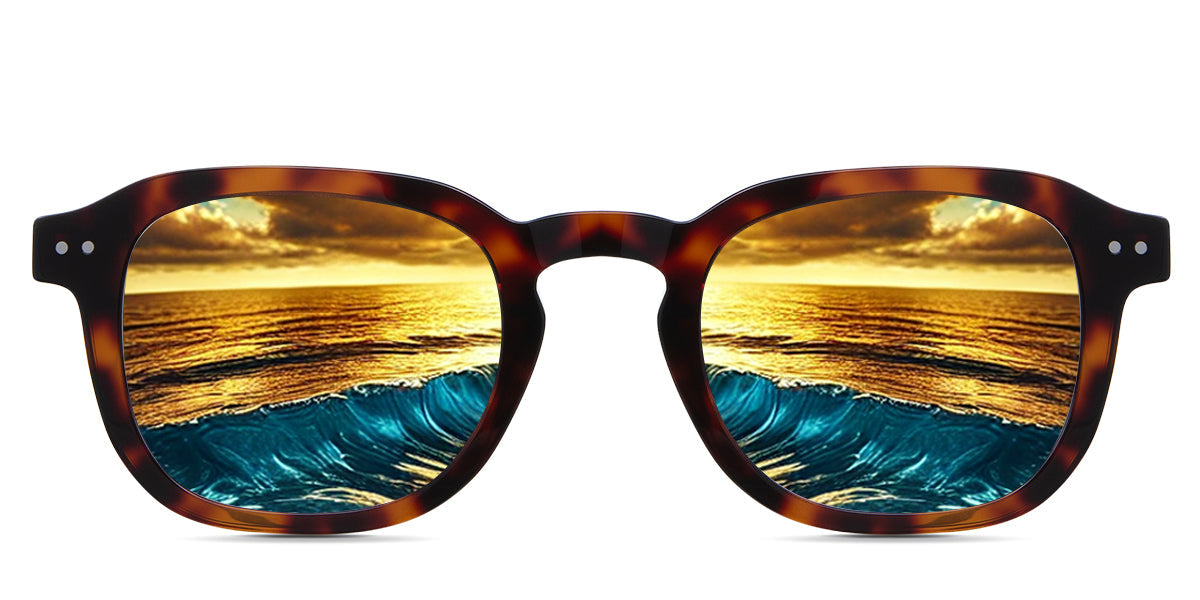 Zuri Men's Polarized Prescription Sunglasses - UV Protection, Anti-Glare for Driving, Fishing & Outdoor Activities
