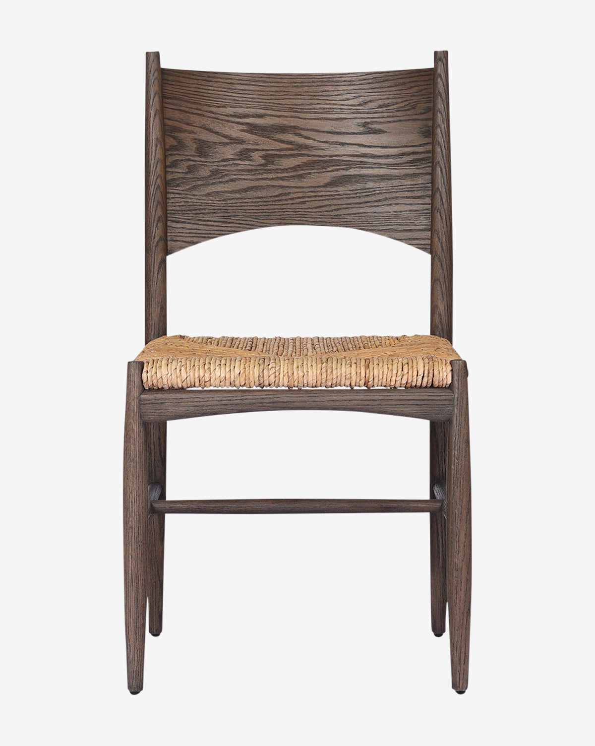 Modern Nixie Dining Chair - Mid Century Wooden Kitchen Chair with Upholstered Seat - Perfect for Dining Room, Kitchen, and Breakfast Nook