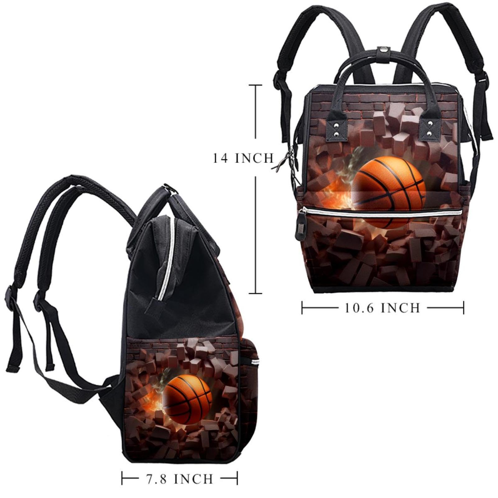Stylish Travel Backpack for Women & Men - Durable & Lightweight Hiking Backpack with USB Charging Port - Perfect for Commuting, College, Work & Outdoor Adventures