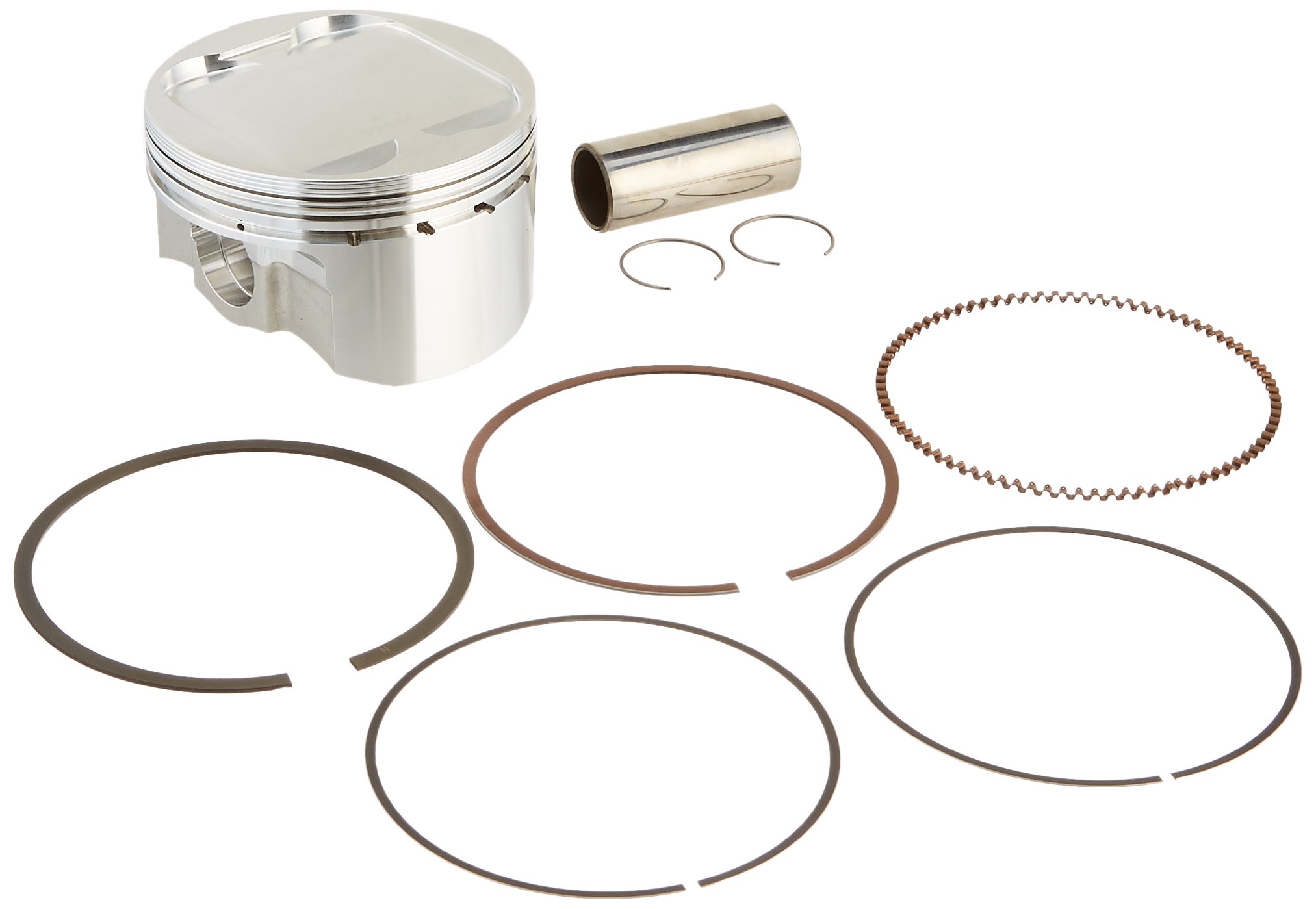 Wiseco 4677M09200 92.00mm 10.2:1 Compression ATV Piston Kit - High Performance Black Piston for ATV & UTV Engines - Perfect for Off-Road Racing, Trail Riding & Engine Rebuilds