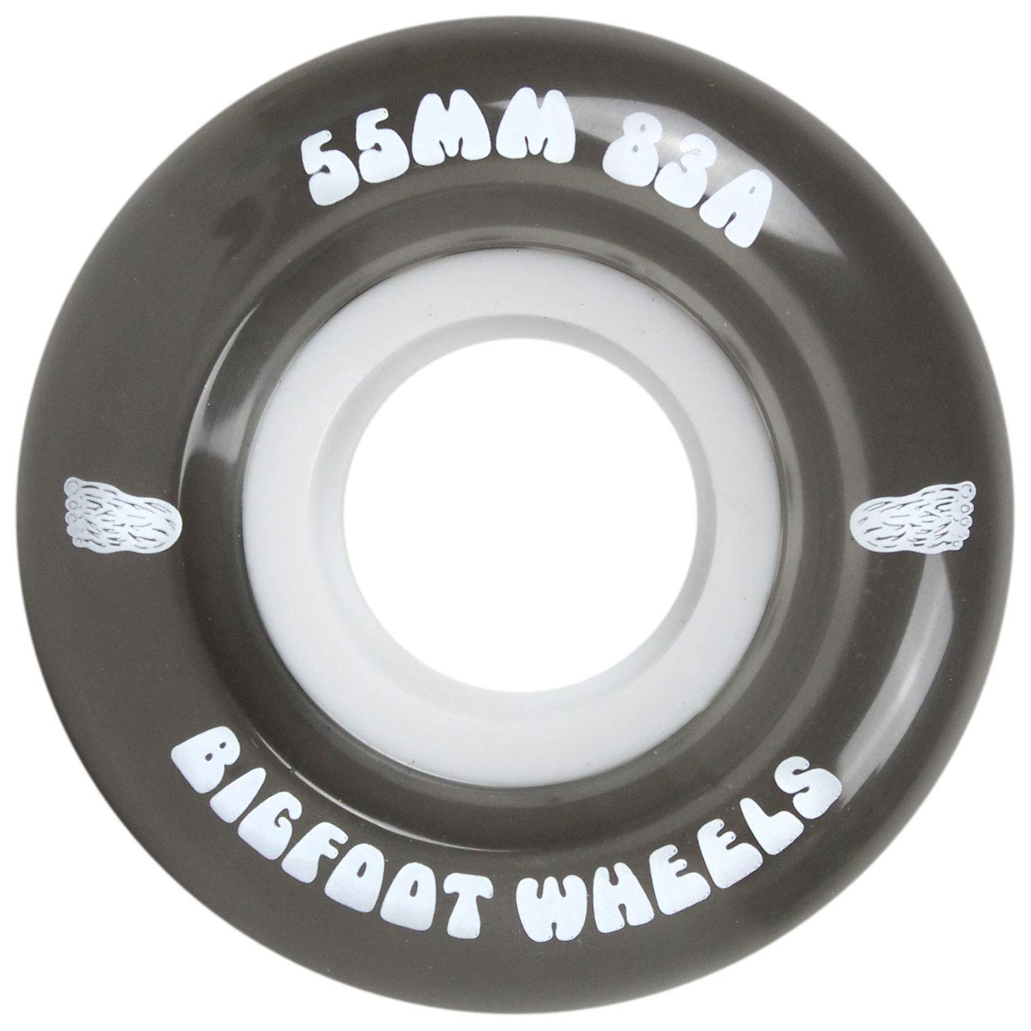 Bigfoot 83A Soft Skateboard Wheels with Ceramic Bearings - Smooth Street Cruiser Wheels for Filming & Urban Riding | Perfect for Commuting, Tricks & Longboard Cruising