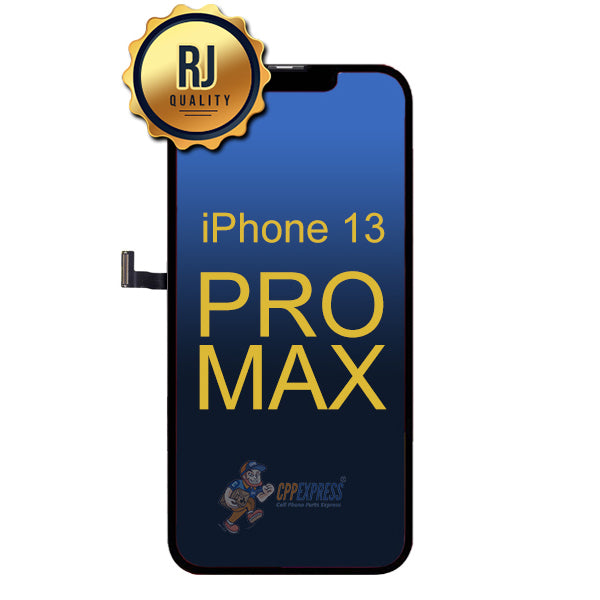 Original Title: iPhone 13 Pro Max 120Hz LCD Display Touch Screen Digitizer Assembly RJ Quality Black   Optimized Title: iPhone 13 Pro Max 120Hz LCD Touch Screen Digitizer Assembly - High Quality Replacement Part - Black | Perfect for DIY Repairs & Screen Replacement