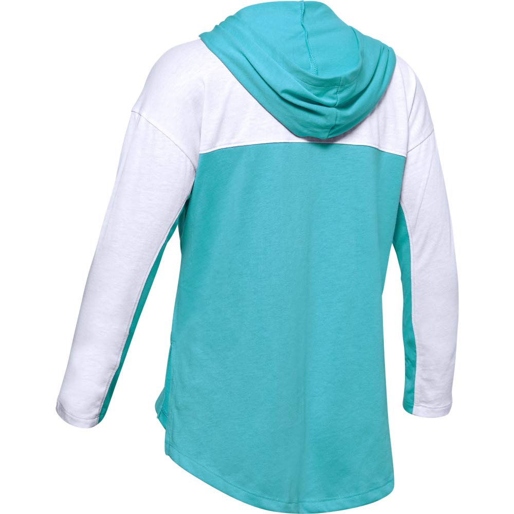 Under Armour Girls' Jersey Hoodie - Soft Fleece Pullover for School, Sports & Casual Wear | Lightweight & Comfortable Athletic Sweatshirt for Kids