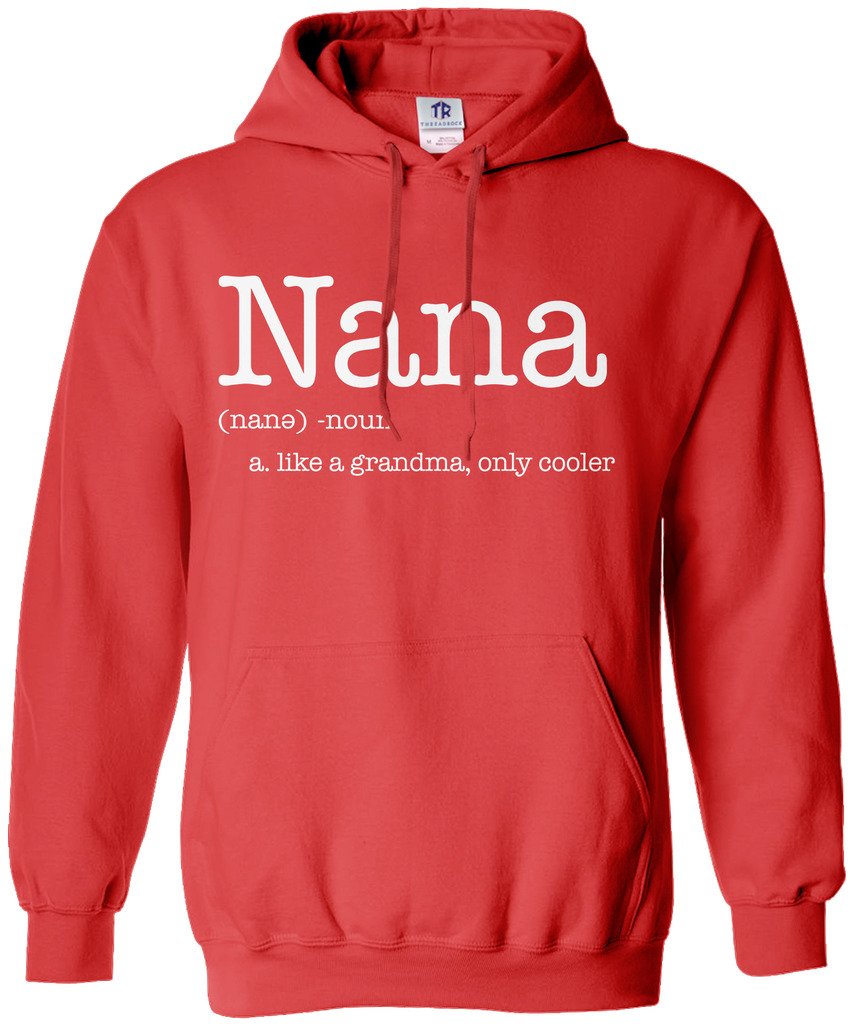 Threadrock Women's Cool Grandma Hoodie - Cozy Sweatshirt for Casual Wear