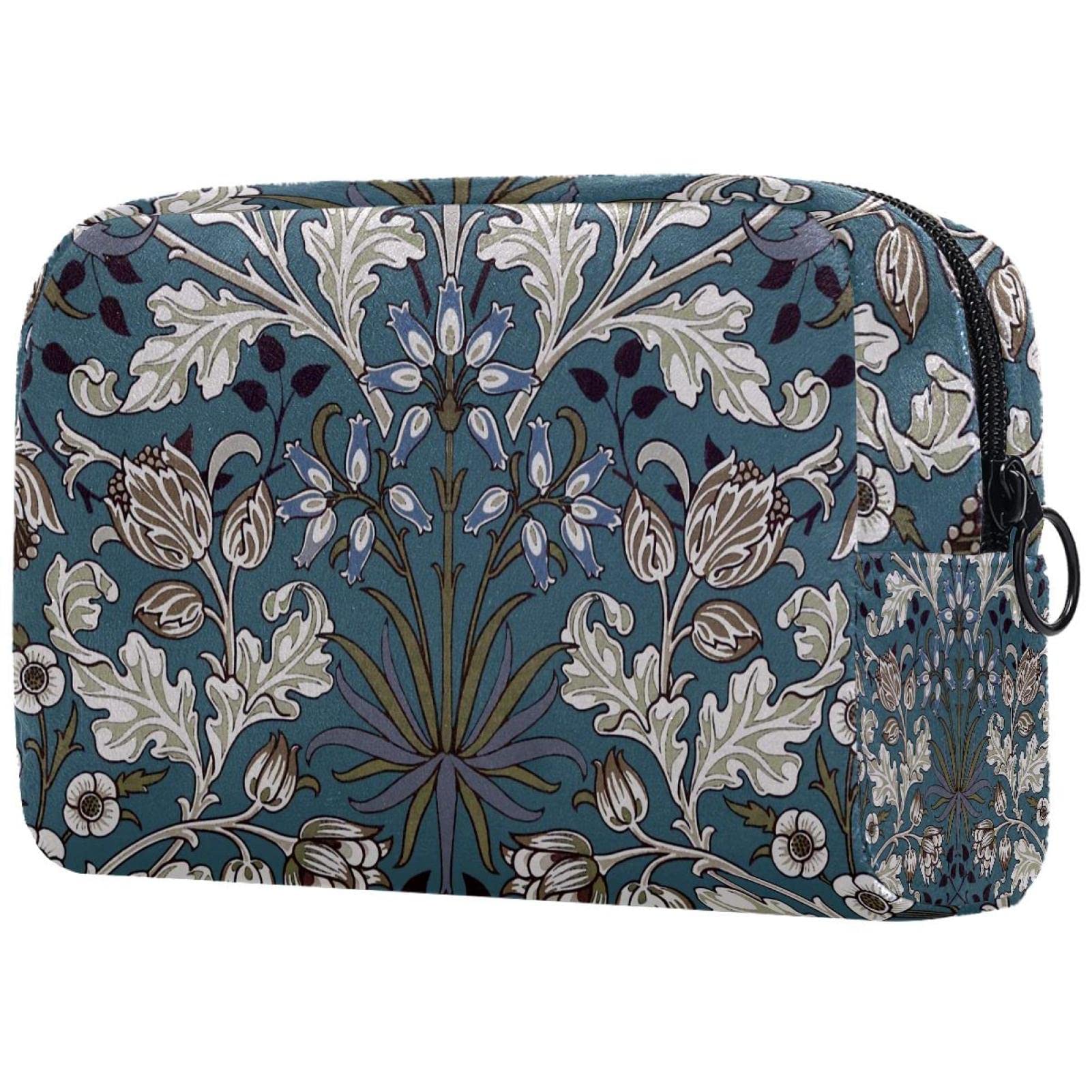 Leafy Makeup Bag - Waterproof Cosmetic Organizer for Travel, Professional Makeup Brush Holder with Cartoon Animal Design - Perfect for Makeup Artists, Travelers & Daily Storage