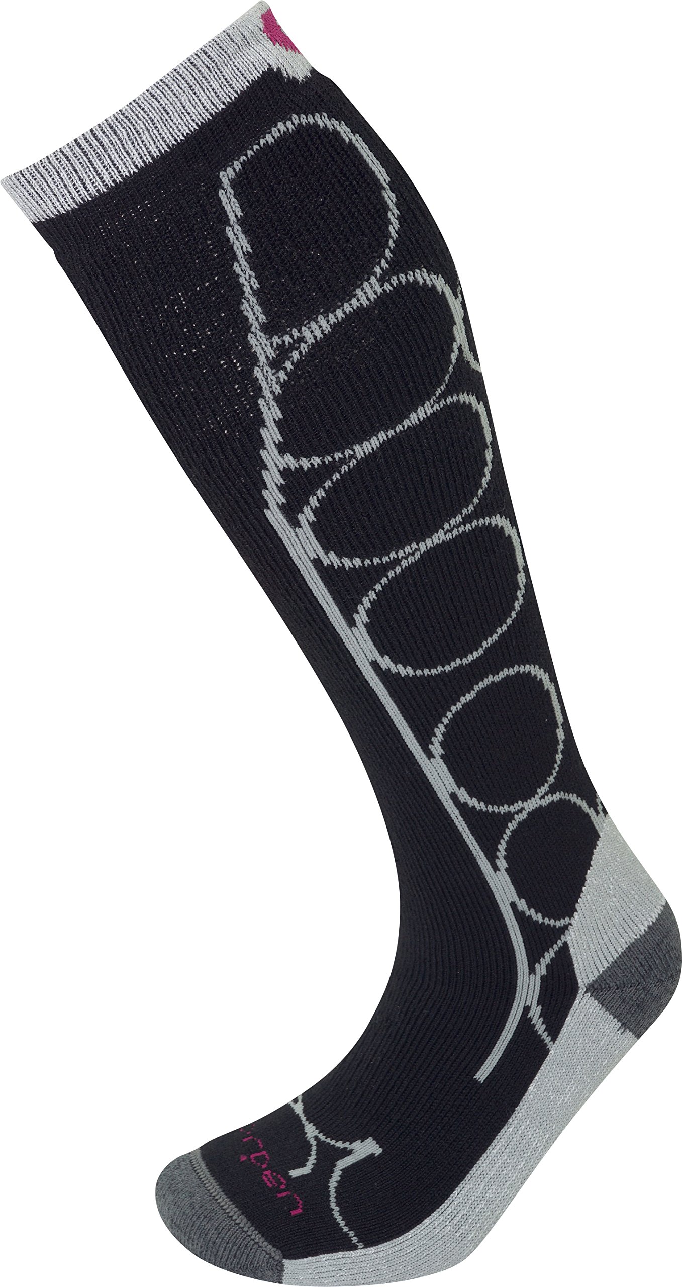 Lorpen Women's T2 Ski Midweight Socks - Thermal Winter Hiking & Snowboarding Socks for Cold Weather Outdoor Activities