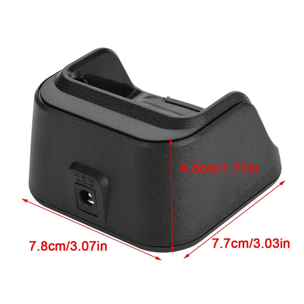 Universal Walkie Talkie Charger Base - Compatible with PD502, PD505, PD562, PD565, PD580, PD602, PD605, PD662, PD665, PD685, PT580H UL913 - Fast Charging Dock for Two-Way Radios | Perfect for Construction Sites, Security Teams & Outdoor Adventures