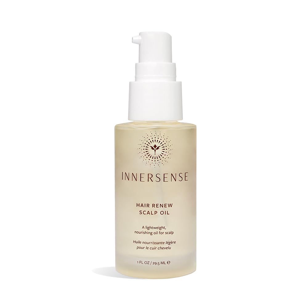INNERSENSE Organic Beauty Hydrating Hairbath Shampoo Refill Pouch & Hair Renew Scalp Oil Bundle - Natural, Non-Toxic, Cruelty-Free Hair Care for Dry, Damaged Hair | Daily Moisturizing & Scalp Nourishment Solution