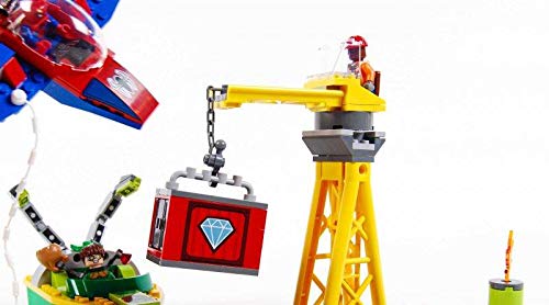 LEGO Marvel Spider-Man: Doc Ock Diamond Heist Building Kit (76134) - 150-Piece Superhero Toy Set for Kids & Collectors | Creative Play, Birthday Gifts & Marvel Action Figure Displays
