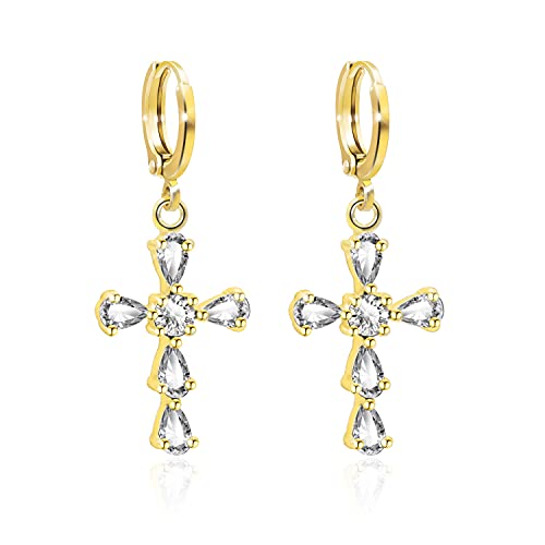 Gold Waterdrop White
