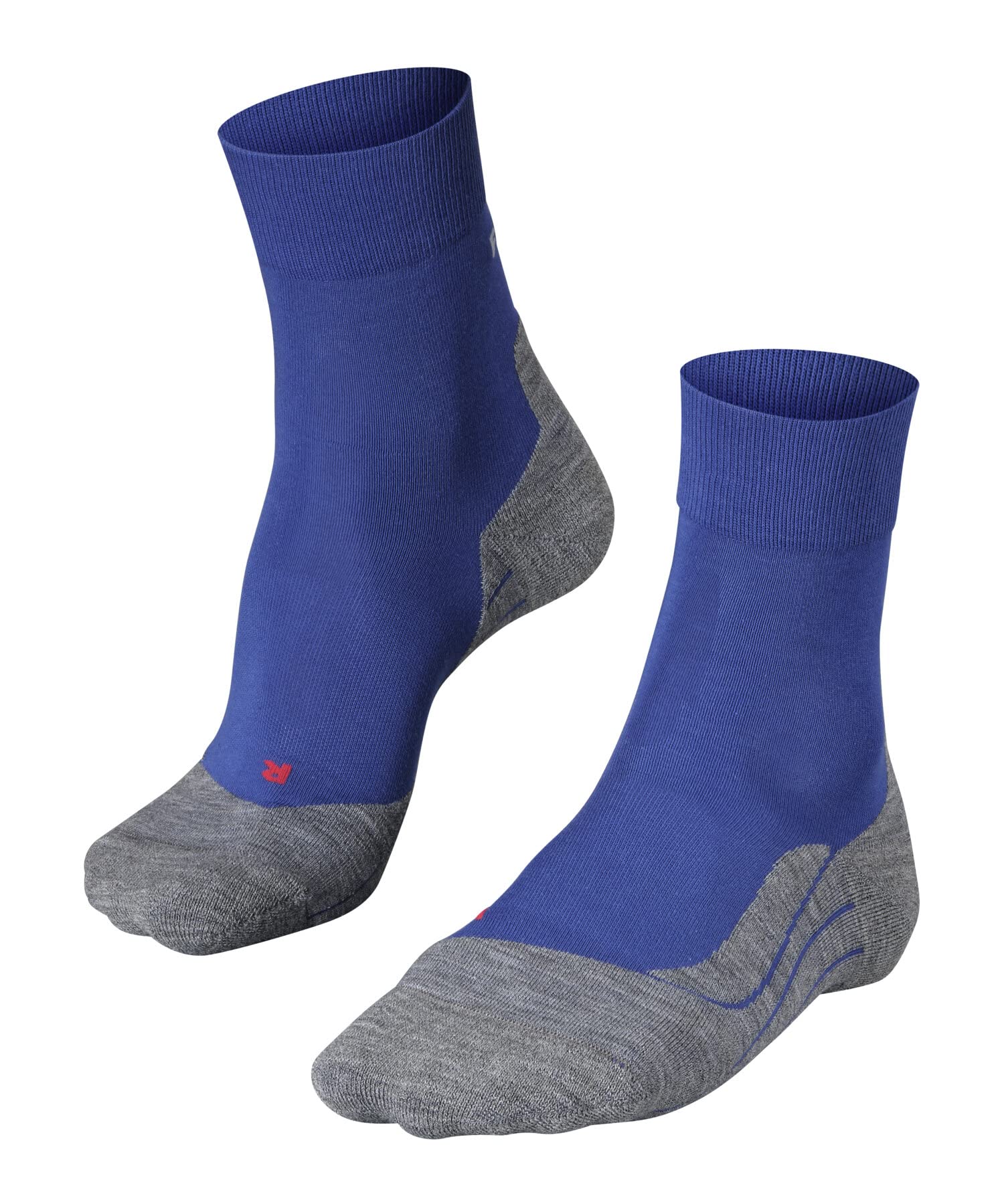 Falke Men's Running Socks 4-Pack - Breathable Athletic Socks for Jogging & Training - Blue - Small Size - Perfect for Marathon, Gym & Outdoor Sports