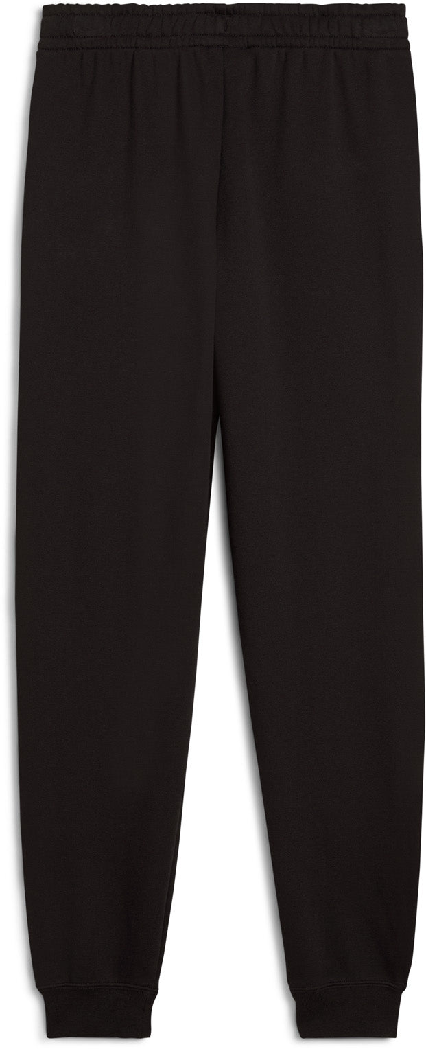 PUMA Kids' Essentials Logo Fleece Black Track Pants - Soft & Comfortable Joggers for Boys & Girls - Perfect for School, Sports & Casual Wear