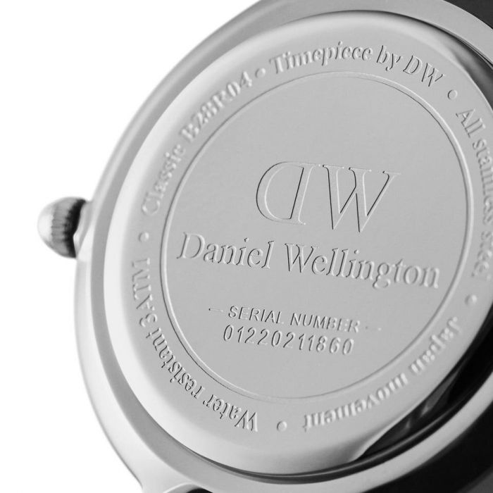 Daniel Wellington Petite Sterling Silver Watch DW00100220 - Elegant & Minimalist Women's Watch for Everyday Wear, Office & Special Occasions