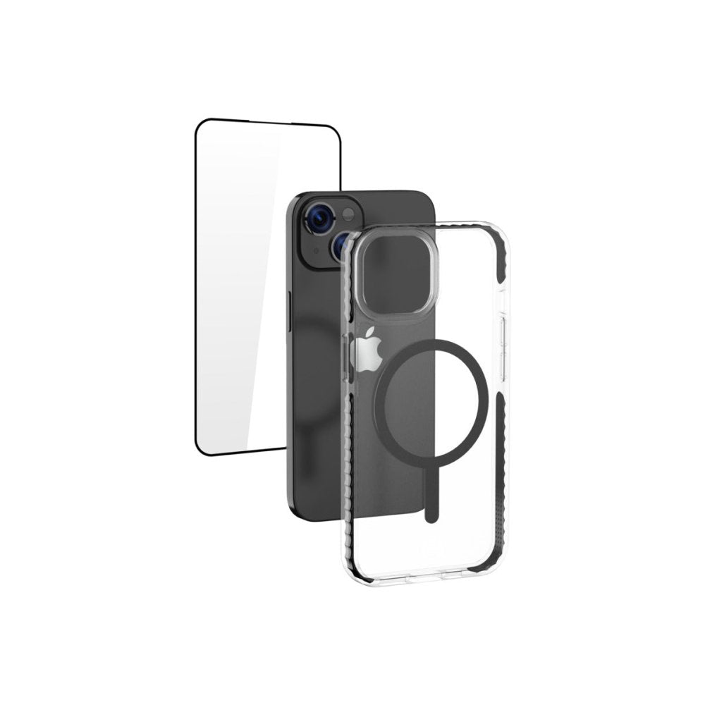 Impact Zero Ultimate Bundle with Clear Case & Ultimate Screen Protector for iPhone 14 Pro - Premium Protection for Everyday Use, Travel & Outdoor Activities