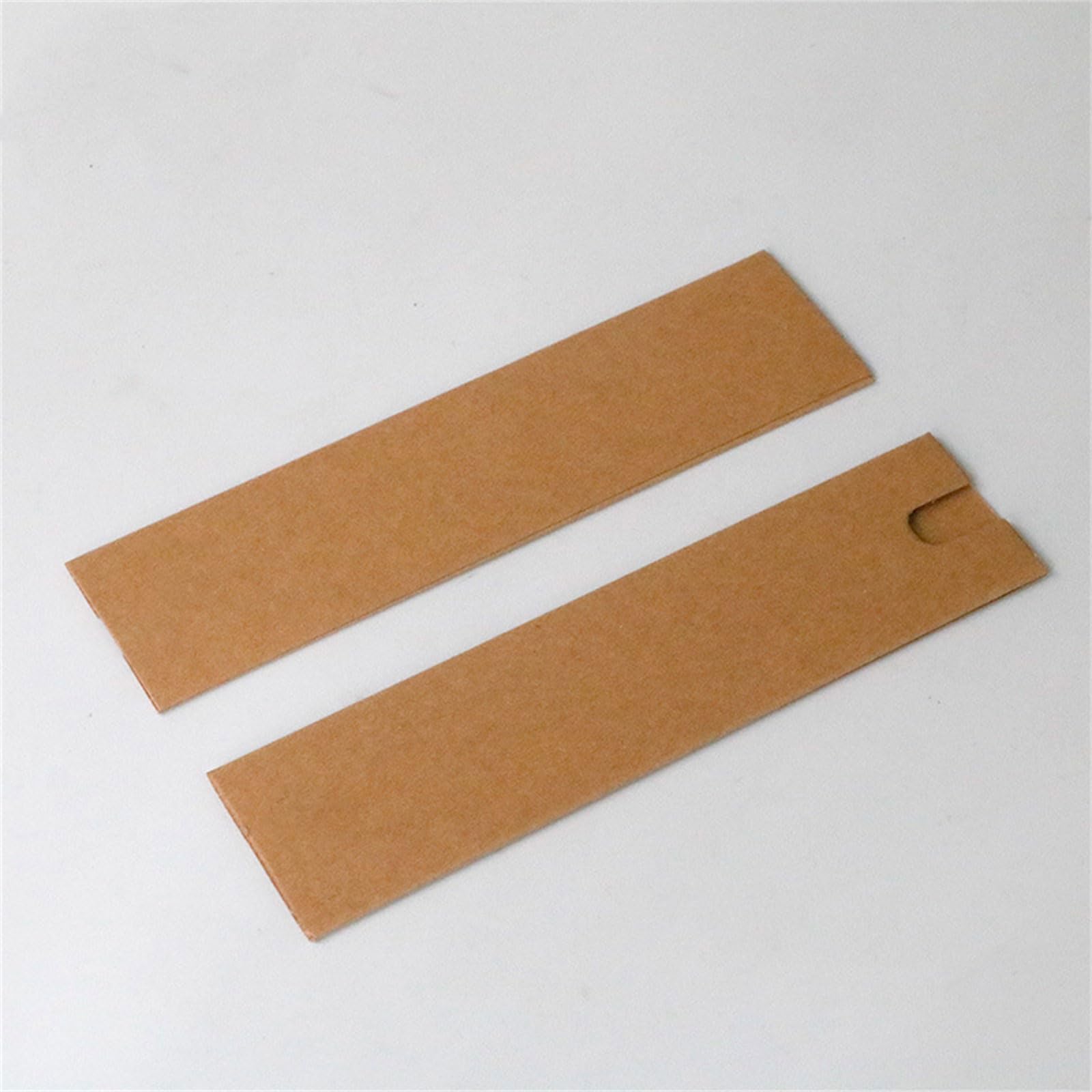 XUYUH 50PCS Cardboard Pen Box - Pencil Gift Packaging for Office & School