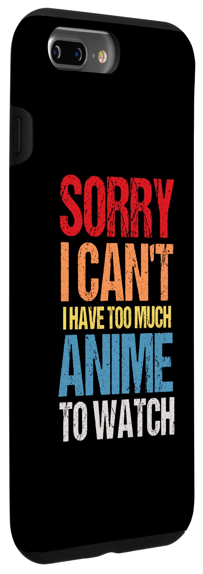 Anime Phone Case for iPhone 7 Plus/8 Plus - Cute Japanese Anime Design with 