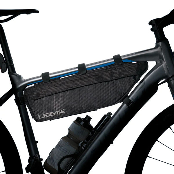 Lezyne Frame Caddy Bike Storage Bag - Waterproof Cycling Accessory for Road & Mountain Bikes - Perfect for Tools, Phone & Essentials on Rides