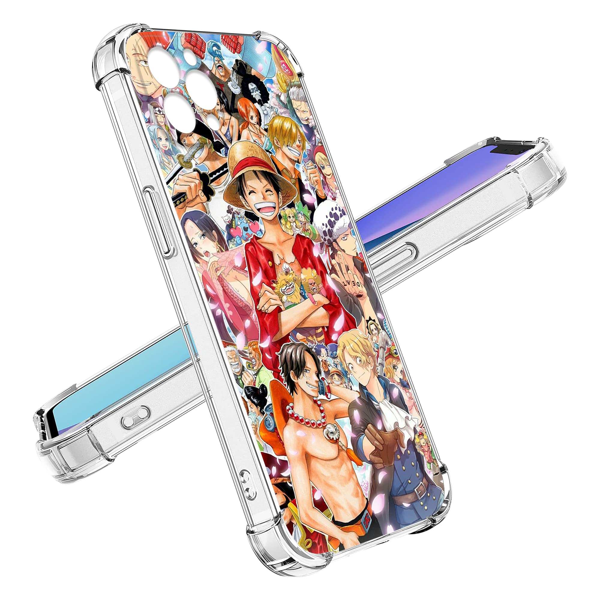 Japan Anime Soft Silicone Phone Case for iPhone 13 Pro Max (6.7 Inch) - Cute & Protective Cover - Perfect for Daily Use, Travel & School