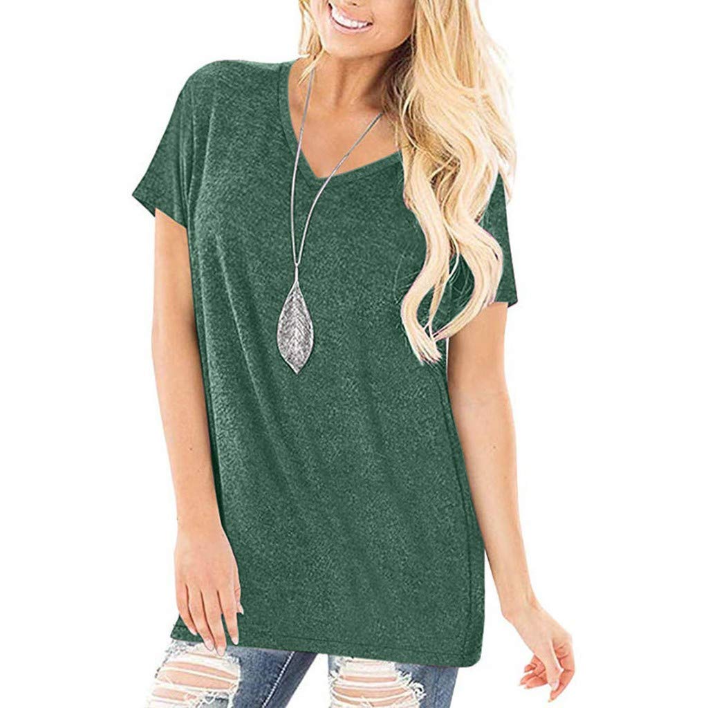 Women's Plus Size Summer Tops - Casual Knotted Short Sleeve Blouse with Side Twist for Work & Everyday Wear | Breathable Comfort Shirts for Office, Dating & Vacation