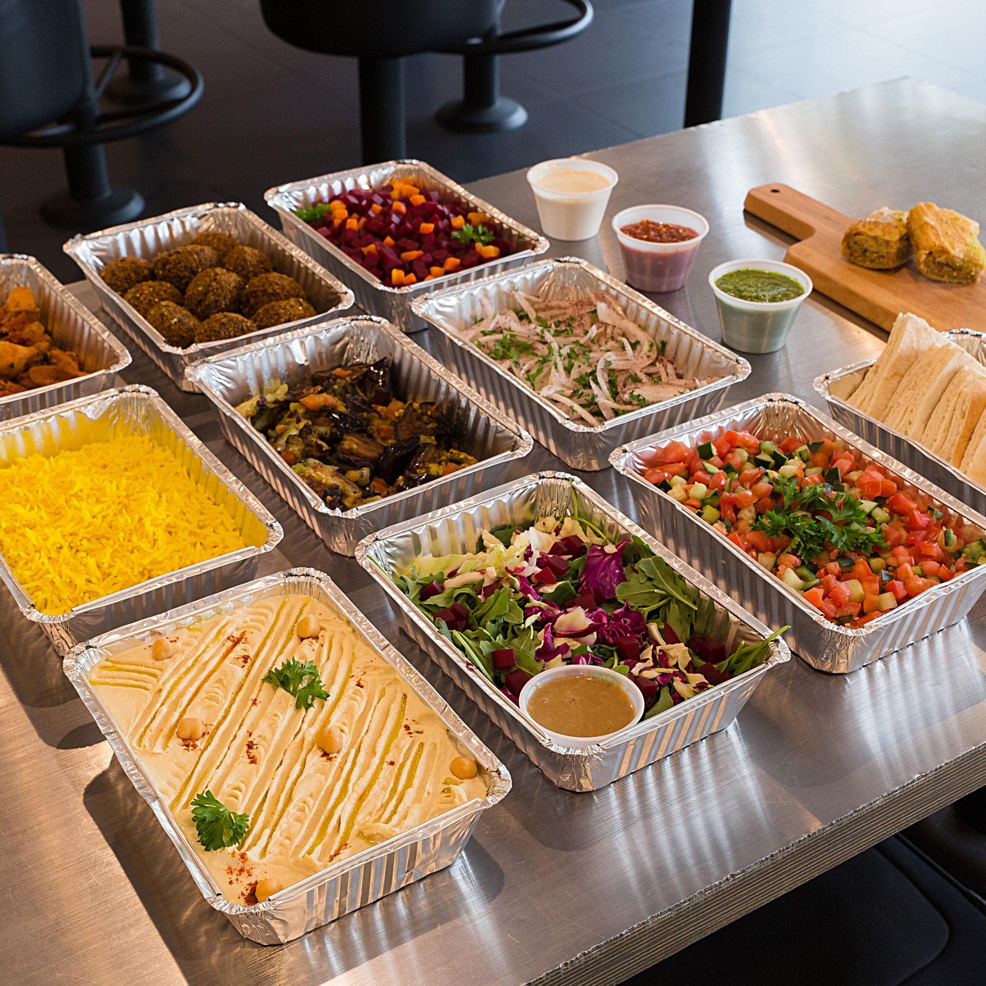 uxcell 8x8 Inch 46oz Aluminum Foil Pans - 24 Pack Disposable Baking Trays for Roasting, Cooking & Meal Prep | Perfect for Thanksgiving Turkey, Party Catering & Leftovers Storage