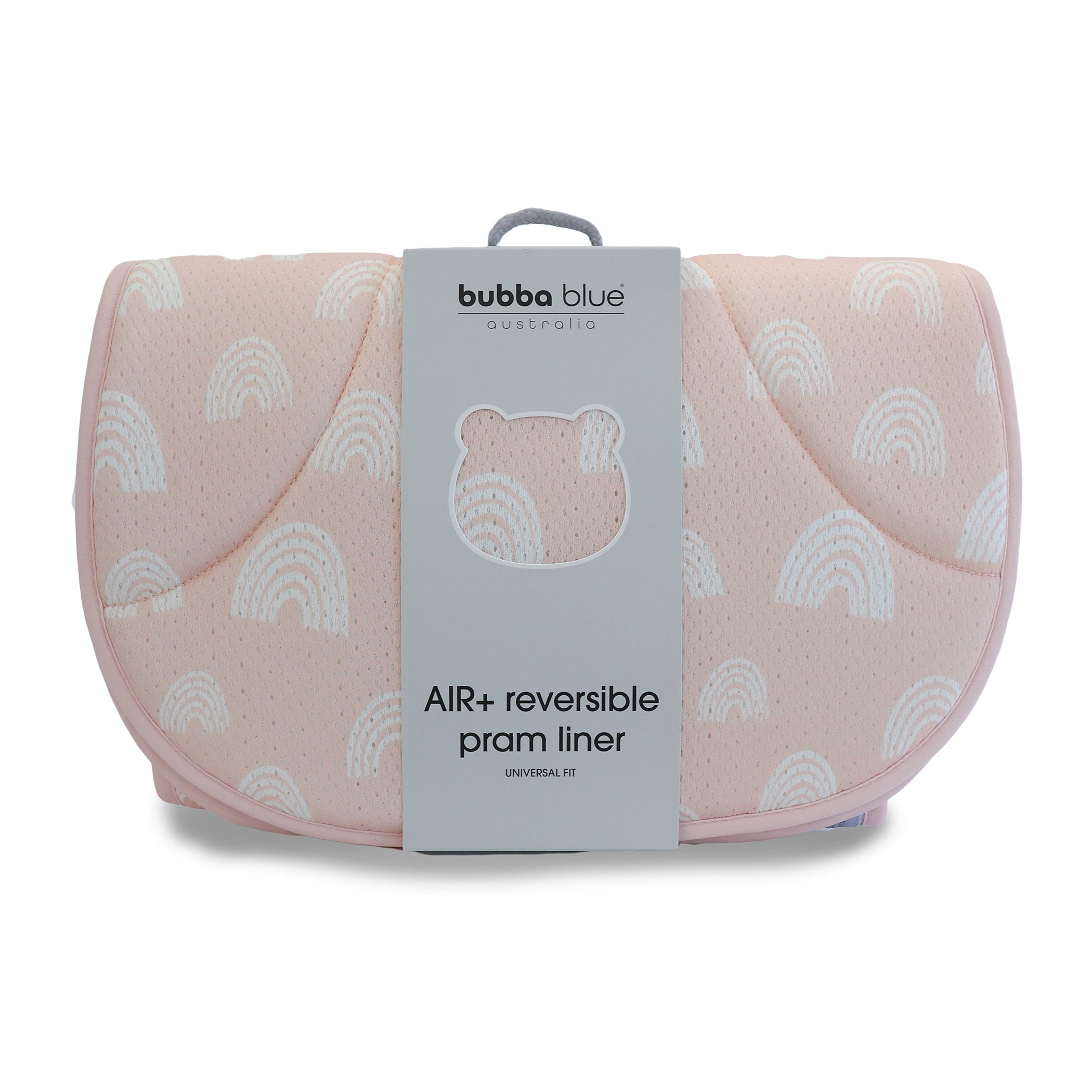 Nordic AIR+ Reversible Stroller Liner for Baby - Breathable & Washable Berry/Rose Design - Perfect for Car Seats, Prams, and Strollers - Comfortable for Infants & Toddlers