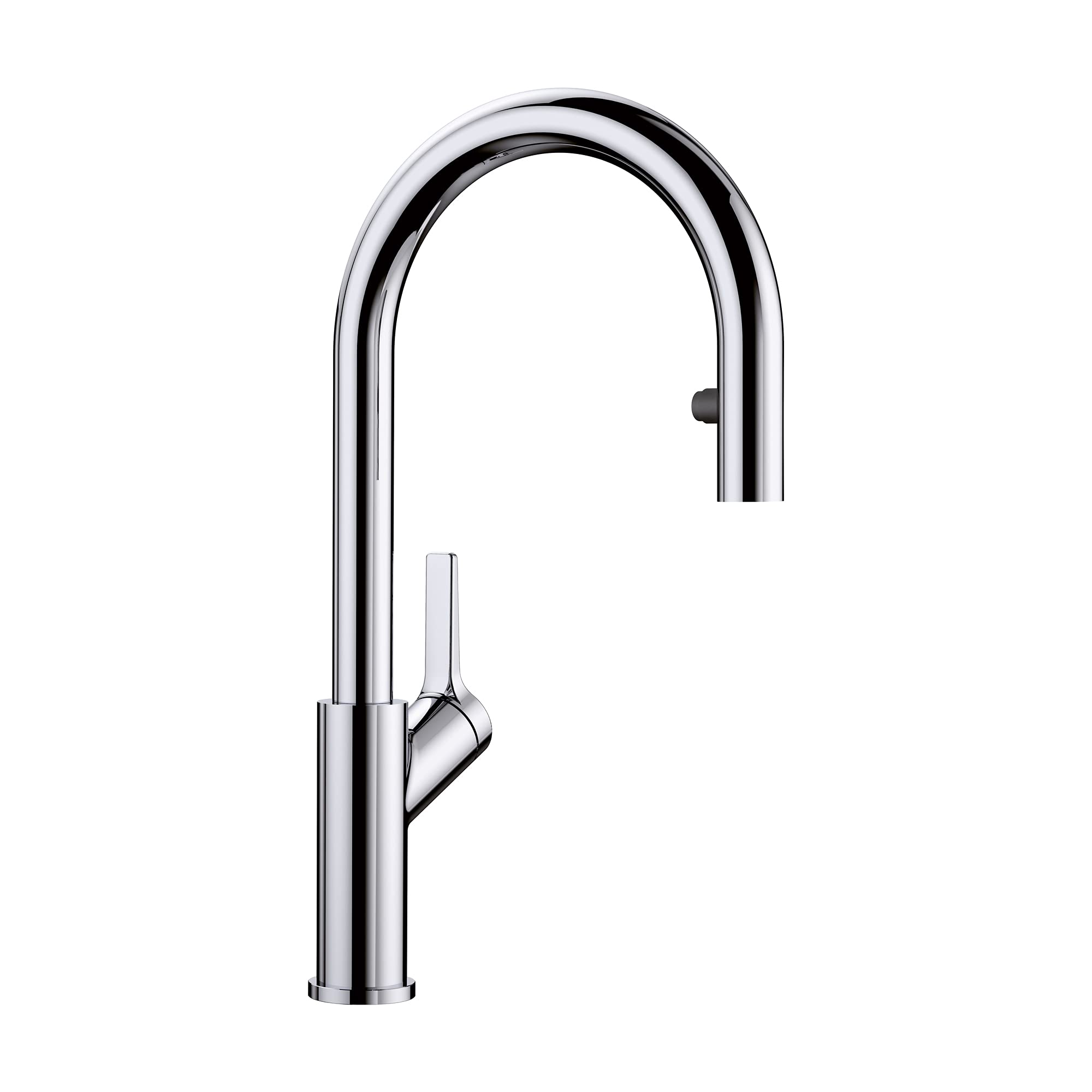 BLANCO 526390 Urbena Single-Handle Pull-Down Kitchen Faucet with 1.5 GPM Flow Rate in Chrome Finish - Perfect for Modern Home Kitchens, Restaurants, and Commercial Use