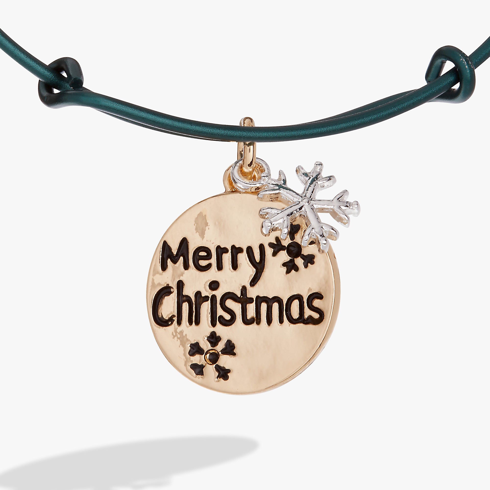 Festive Christmas Charm Bracelet with Colorful Ornaments - Perfect for Holiday Parties & Gift Giving