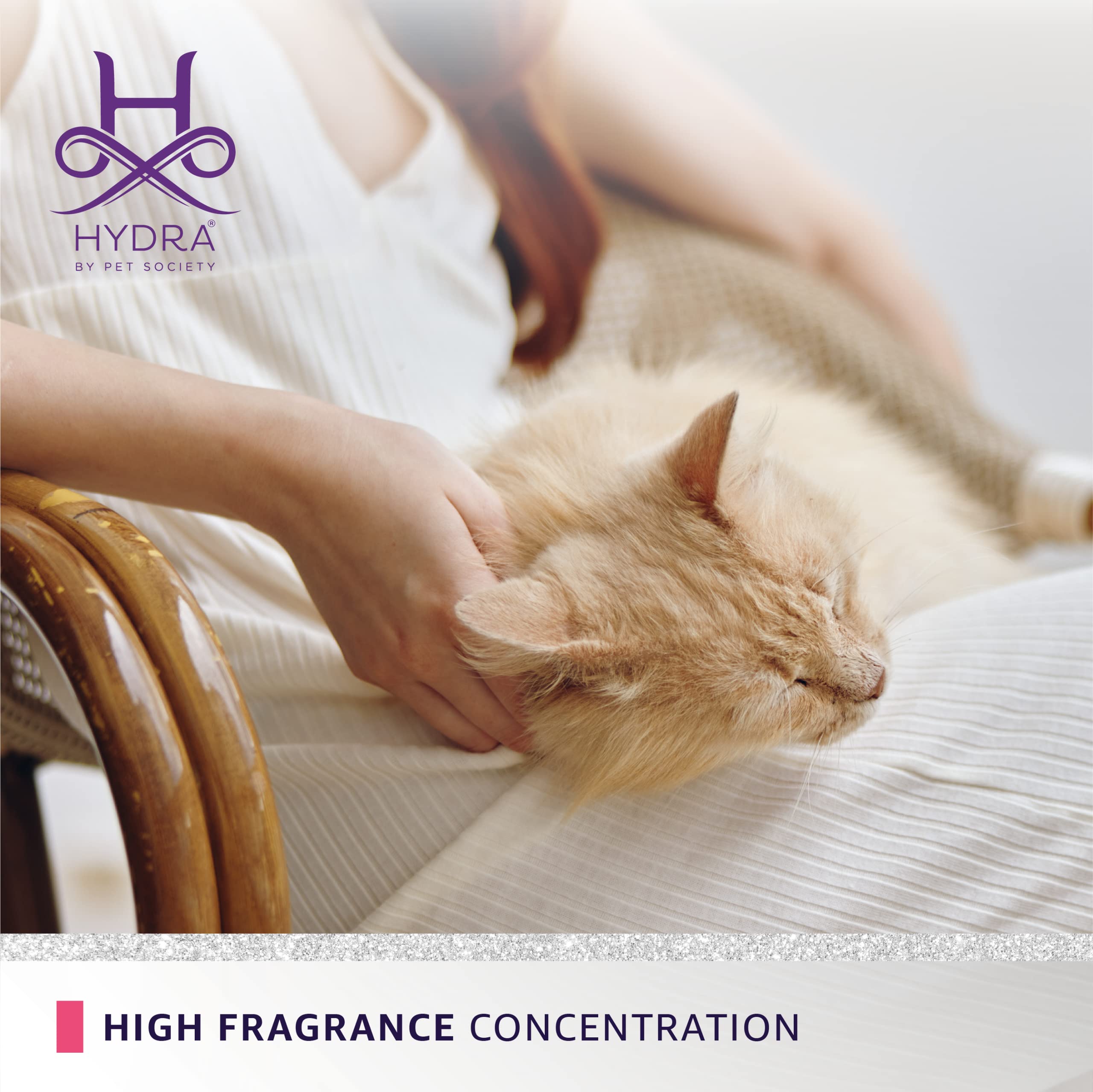 Hydra Forever Love Pet Cologne for Dogs & Cats - Grooming & Finishing Spray, 4.4 oz - Freshens & Deodorizes Between Baths for a Clean, Happy Pet