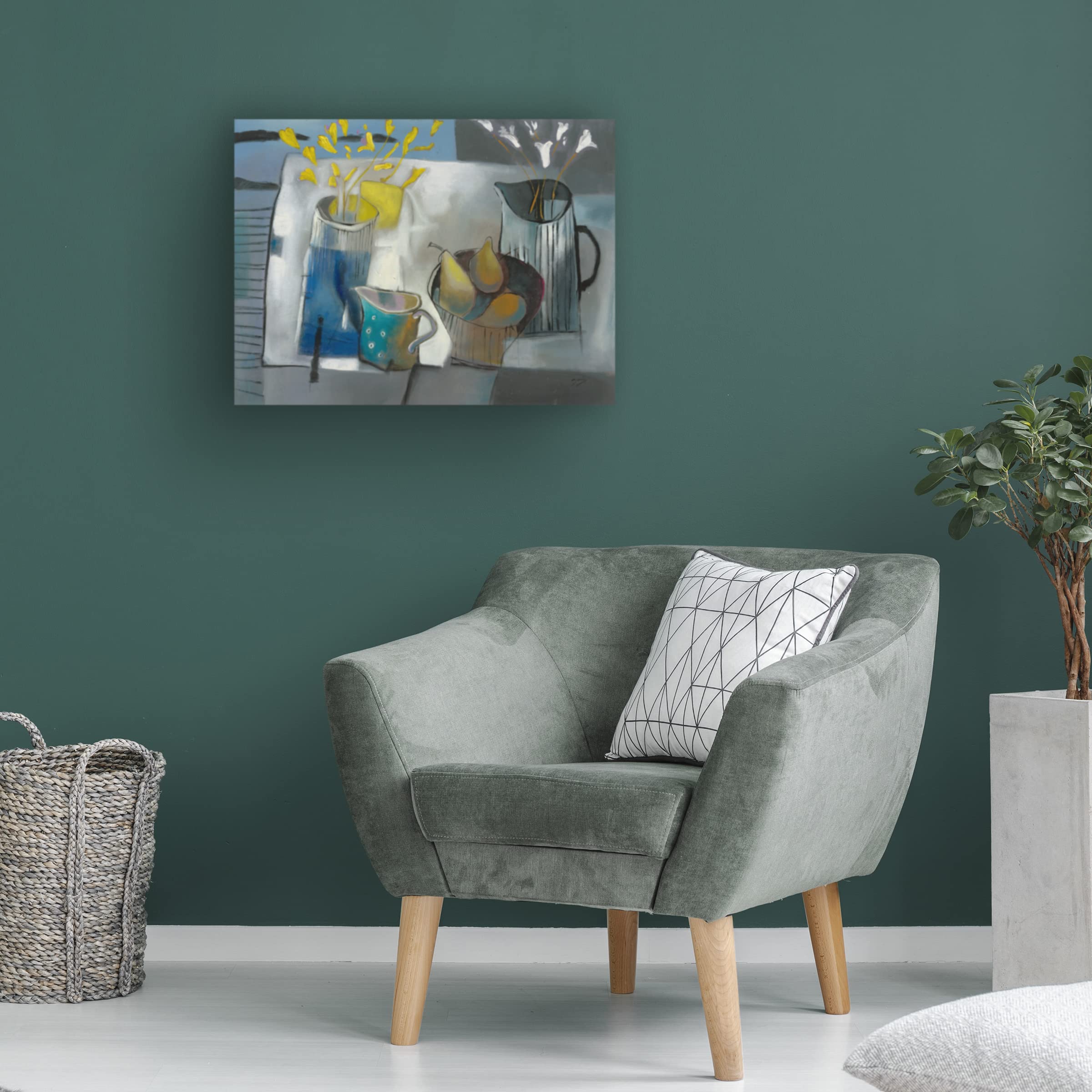 Trademark Fine Art 'Good Morning' Canvas Wall Art by Azarin - Perfect for Living Room, Bedroom & Office Decor