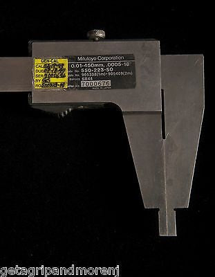 MITUTOYO 450mm / 18 Inch Digital Caliper 550-223-50 - Precision Measuring Tool for Metalworking, Woodworking & Engineering Projects