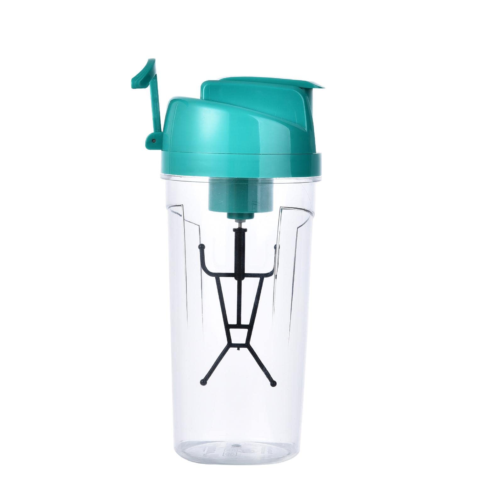 Gazechimp 600ml Portable Electric Protein Shaker Bottle - USB Rechargeable Self-Mixing Blender for Protein Shakes, Coffee & Smoothies | Perfect for Gym, Office & Travel
