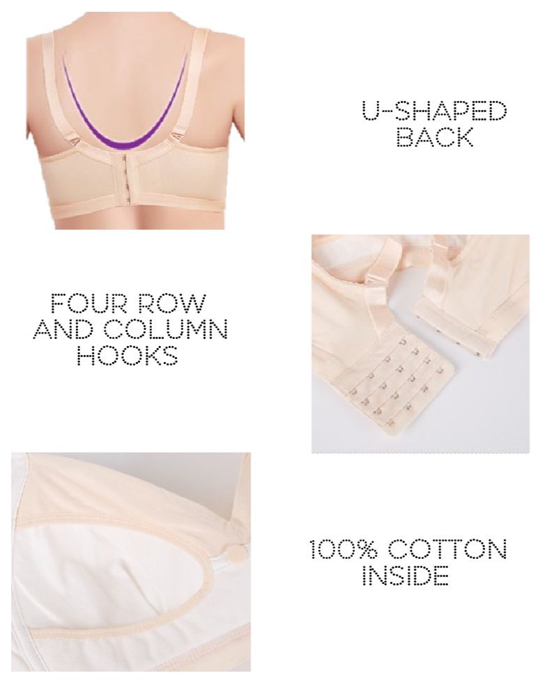 Wireless Lace Nursing Bra - Lightly Padded Comfortable Breastfeeding Bra for Moms | Perfect for Everyday Wear, Nursing at Home or On-the-Go