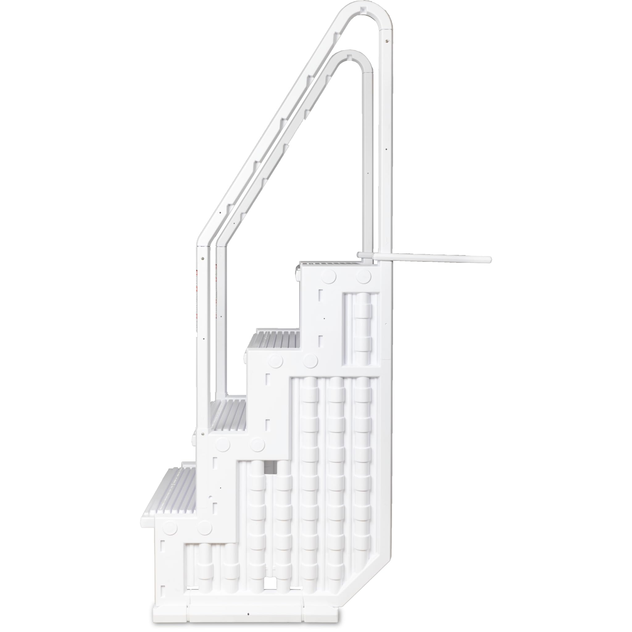 Blue Torrent Easy Pool Step Ladder for Above Ground Pools - Durable, Non-Slip Inground Swimming Pool Access Ladder with Wide Steps - Perfect for Safe Entry & Exit in Backyard, Residential, and Vacation Home Pools